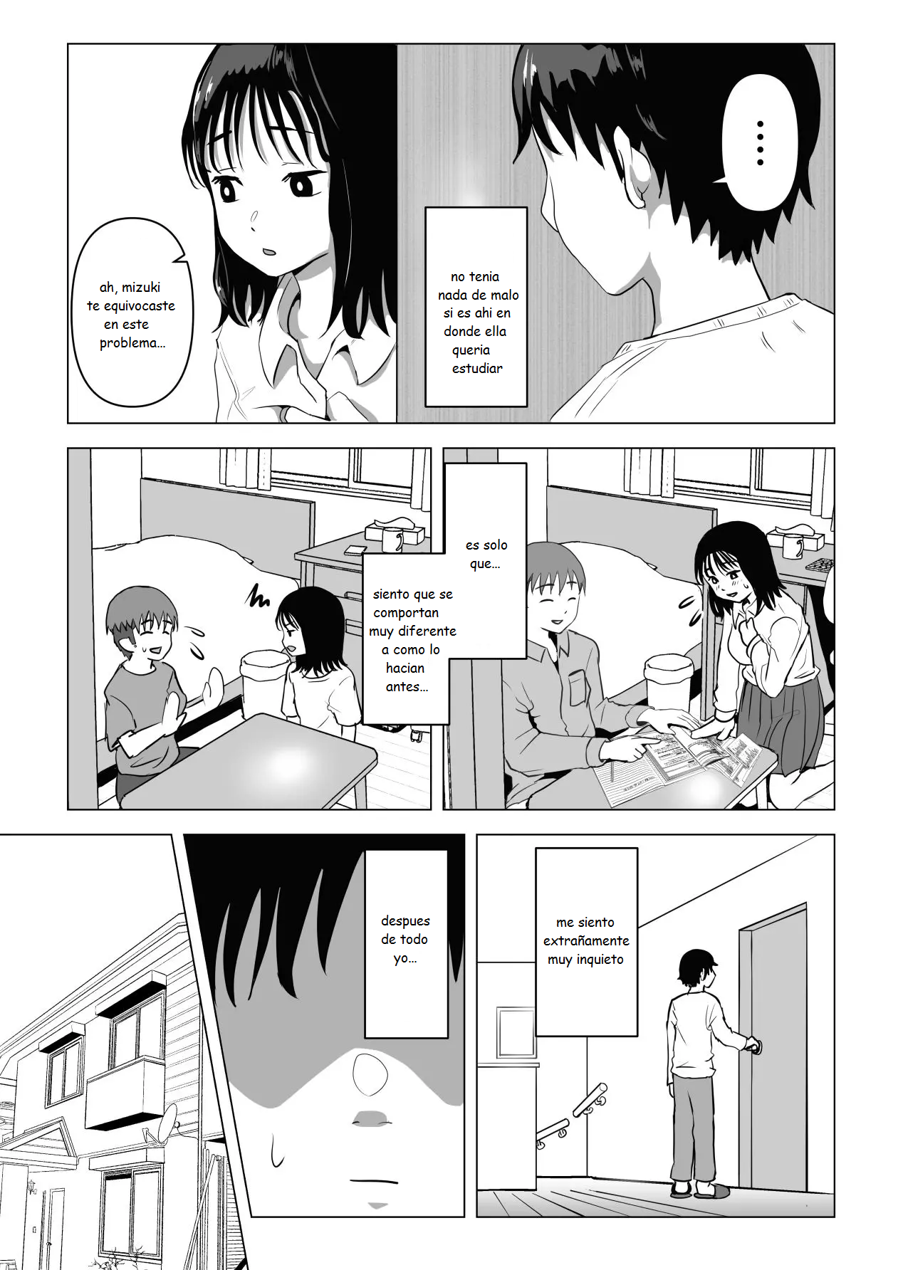 [Mochichimaru] Ore no Kyonyuu Osananajimi ga Aniki to Saikin Ayashii | Mi amiga de la infancia de grandes pechos y mi hermano se han estado conportado raro ultimamente [Spanish] [MoeohUp] image number 18