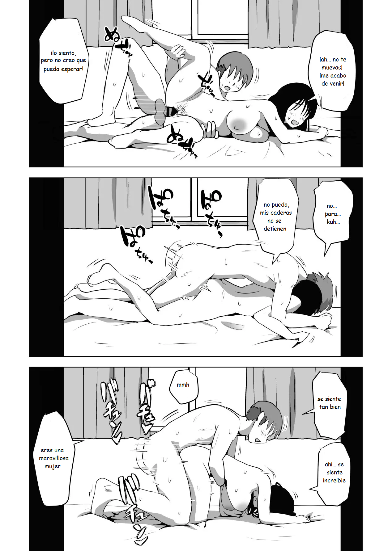 [Mochichimaru] Ore no Kyonyuu Osananajimi ga Aniki to Saikin Ayashii | Mi amiga de la infancia de grandes pechos y mi hermano se han estado conportado raro ultimamente [Spanish] [MoeohUp] image number 61