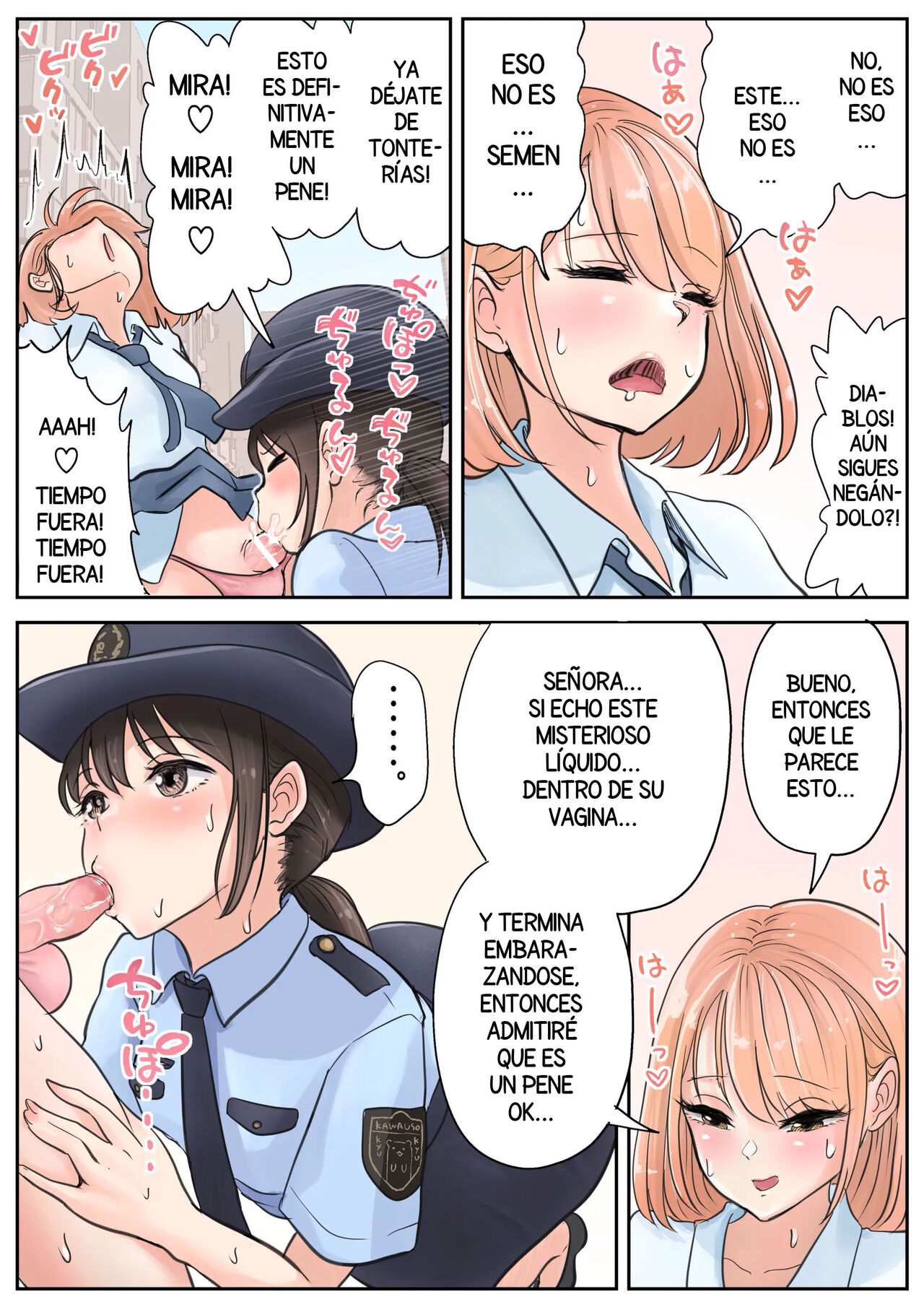 [Tsubame] Futanari x Onna [Spanish] [Descensored] [Harenchi no Fansub] image number 9