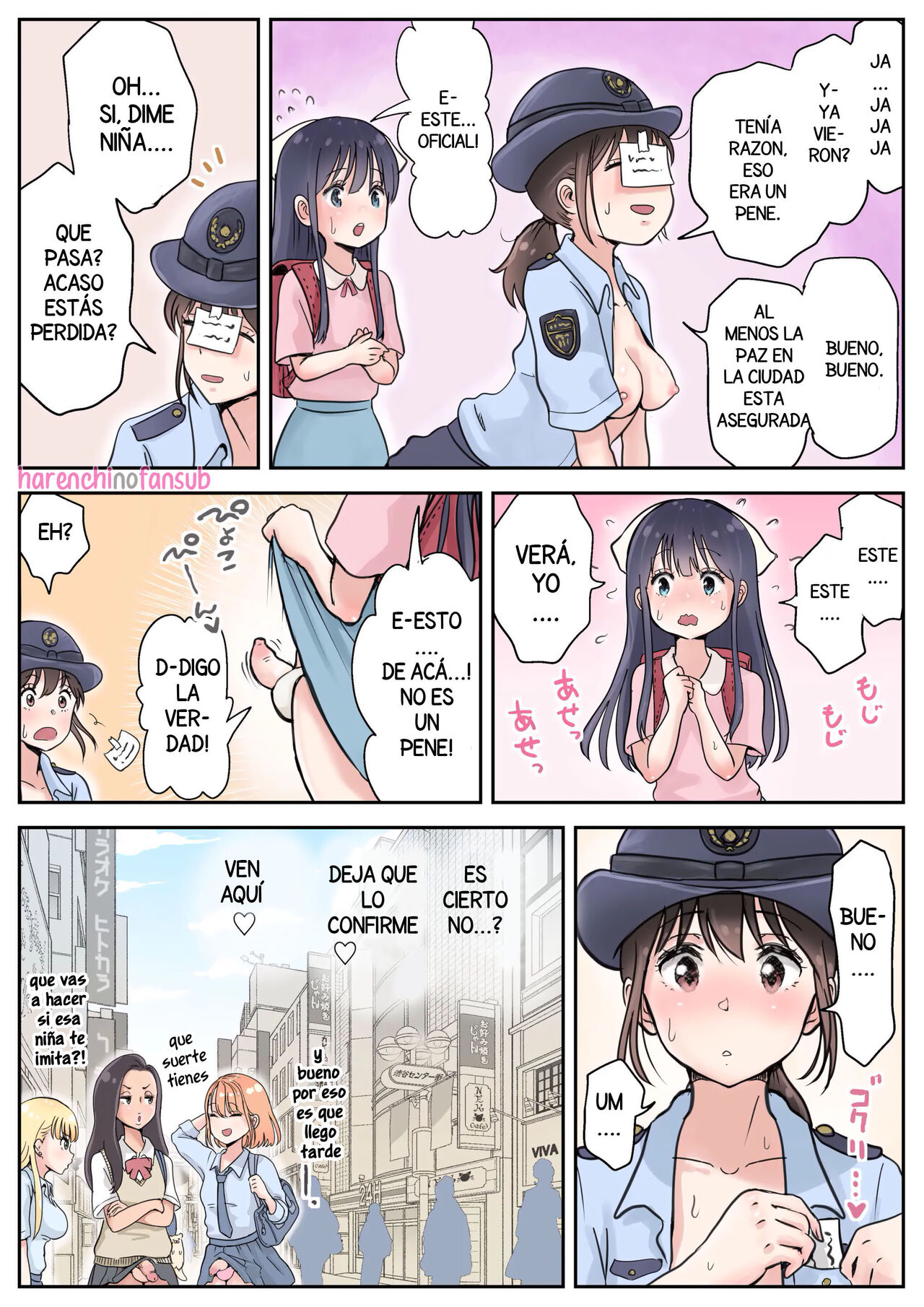 [Tsubame] Futanari x Onna [Spanish] [Descensored] [Harenchi no Fansub] image number 18