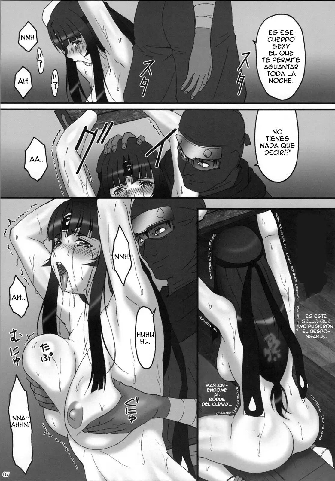 (C76) [AKKAN-Bi PROJECT (Yanagi Hirohiko)] Queen's Body -Keiren Sei Shibori Ningyo- (Queen's Blade) [Spanish] [F3R] image number 7