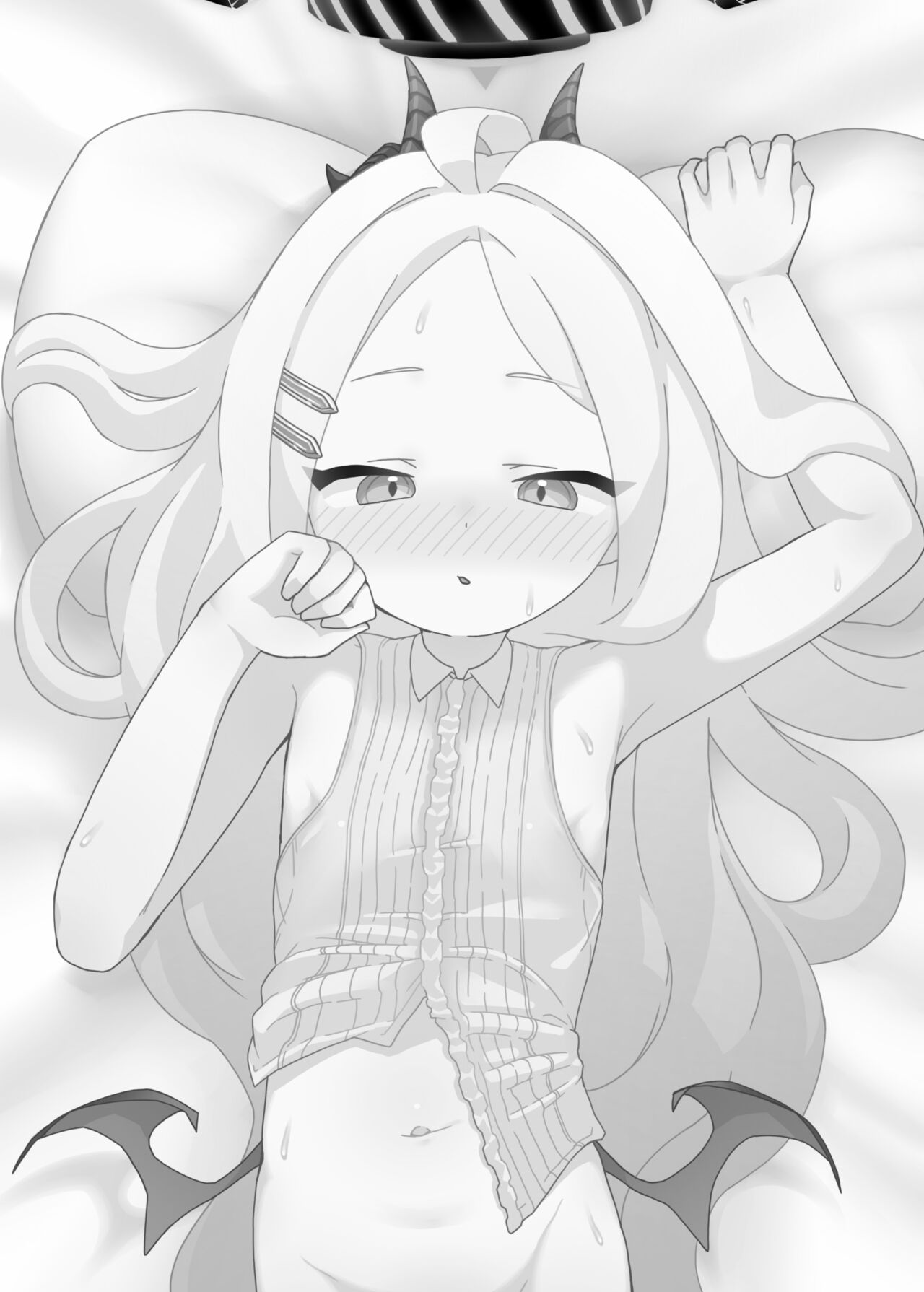 [Sukarabeya (Sukarabeto)] Hina ni onabare shitakedo gomakasenakatta! ! (Blue Archive) image number 2