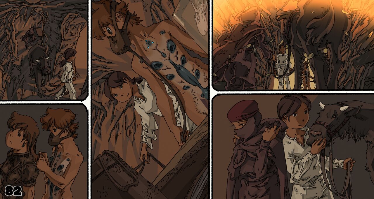 [Suzuki Dogezaemon] Mushi Mezuru Himegimi 6 (Nausicaä of the Valley of the Wind) image number 82