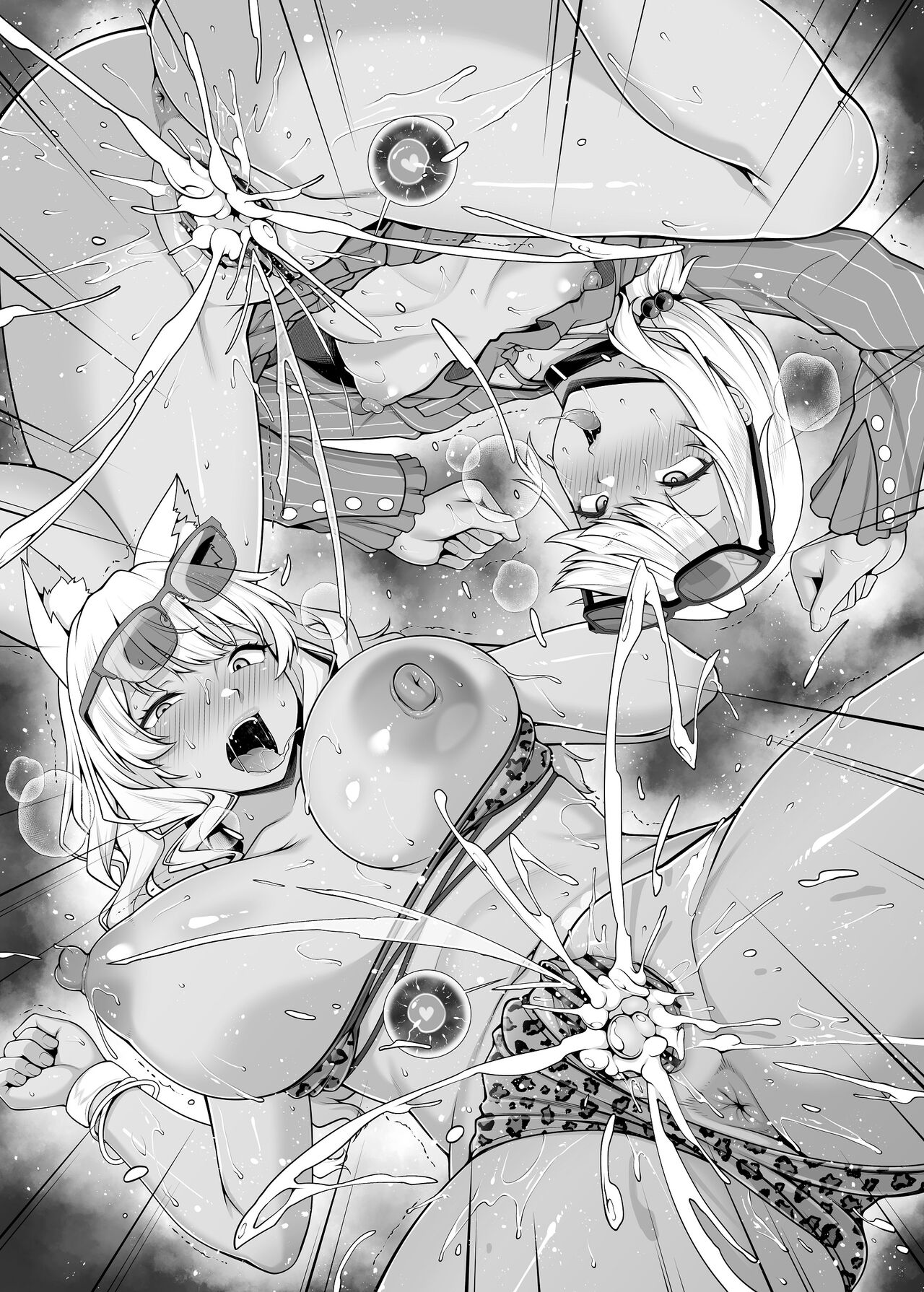 [青ばなな] 水着鈴鹿御前＆水着クロエの受精確定中出しハッピーエンド漫画 (Fate/Grand Order) image number 10