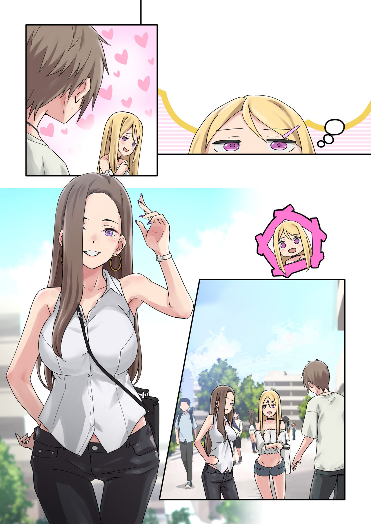 [TJ_studio (Toji)] Gal Camp ~Circle o Tsukuttara Onnanoko Bakari Atsumatte Kita Hanashi~ [Chinese] 画像番号 74