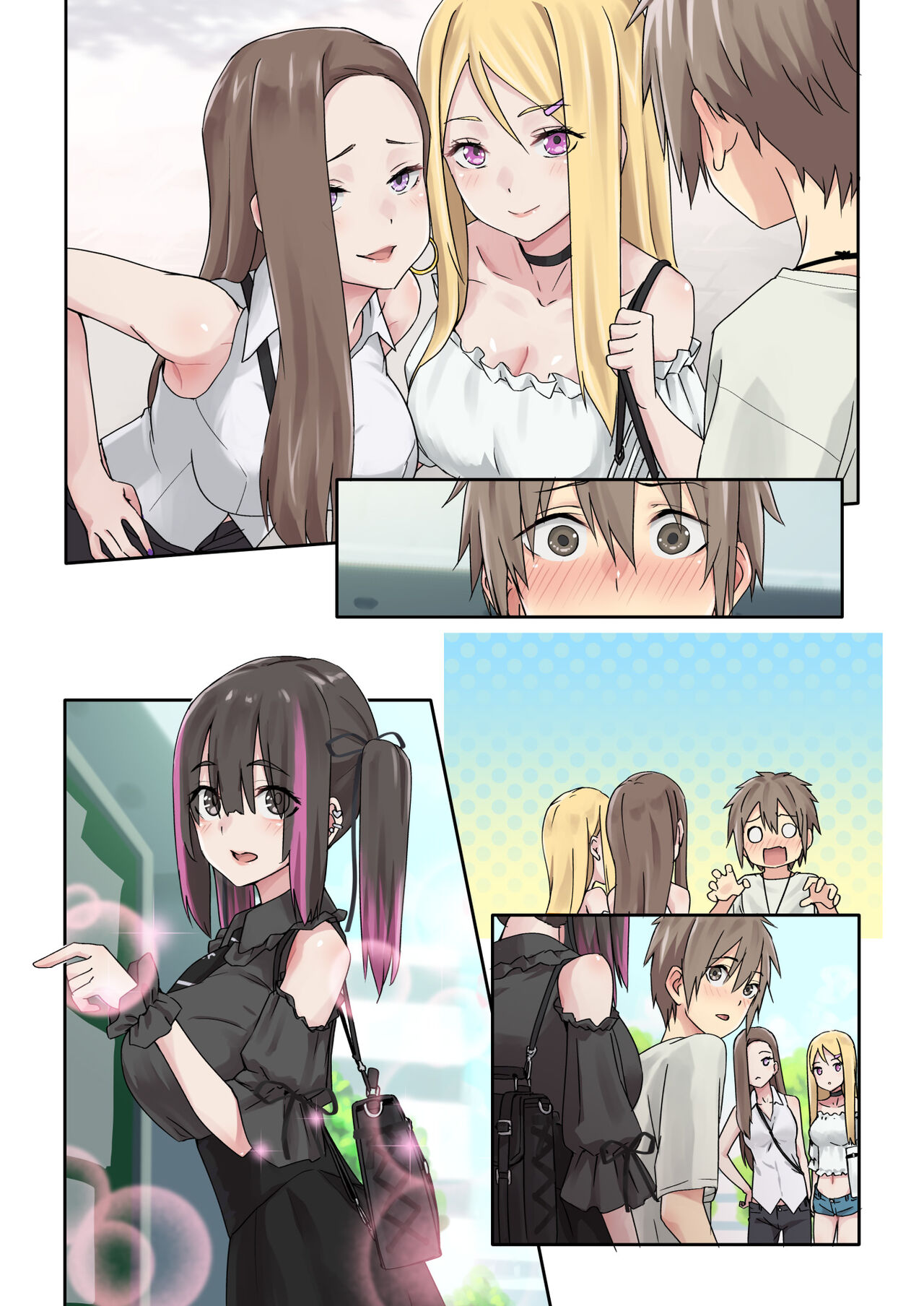 [TJ_studio (Toji)] Gal Camp ~Circle o Tsukuttara Onnanoko Bakari Atsumatte Kita Hanashi~ [Chinese] 画像番号 75