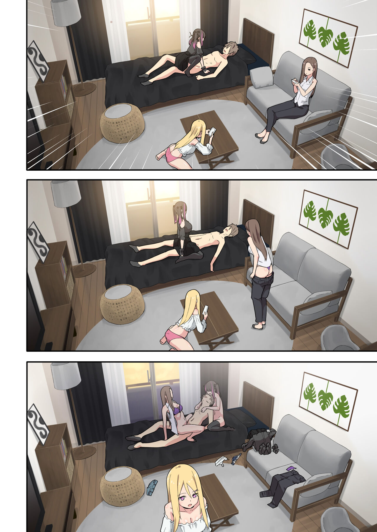 [TJ_studio (Toji)] Gal Camp ~Circle o Tsukuttara Onnanoko Bakari Atsumatte Kita Hanashi~ [Chinese] 画像番号 89