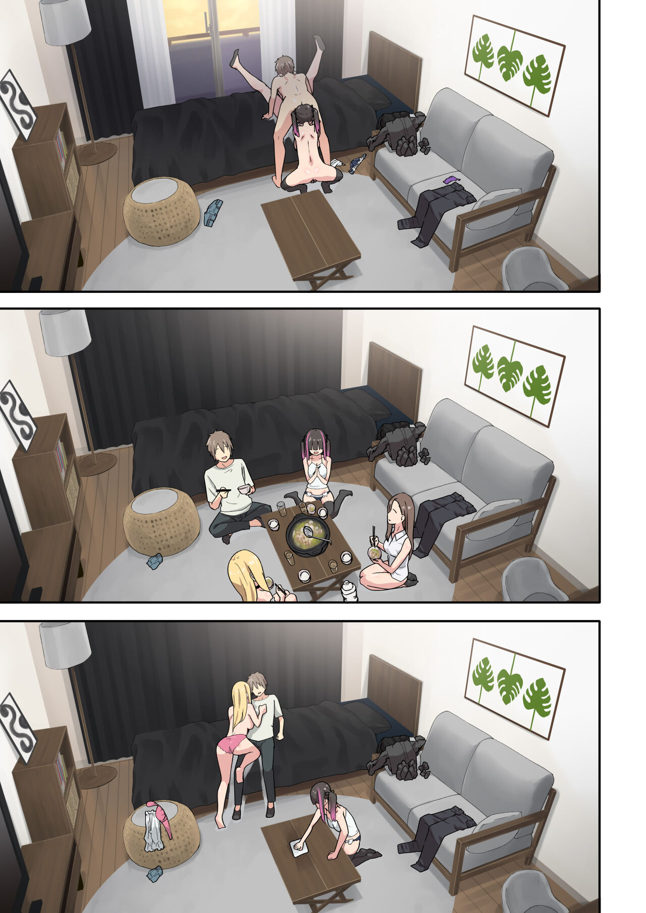 [TJ_studio (Toji)] Gal Camp ~Circle o Tsukuttara Onnanoko Bakari Atsumatte Kita Hanashi~ [Chinese] 画像番号 90