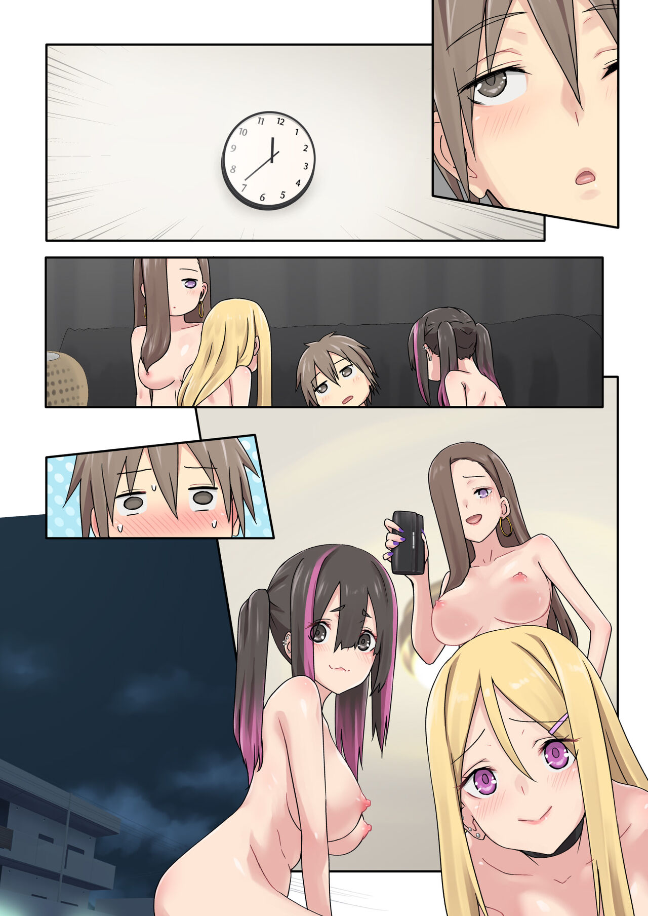 [TJ_studio (Toji)] Gal Camp ~Circle o Tsukuttara Onnanoko Bakari Atsumatte Kita Hanashi~ [Chinese] 画像番号 92