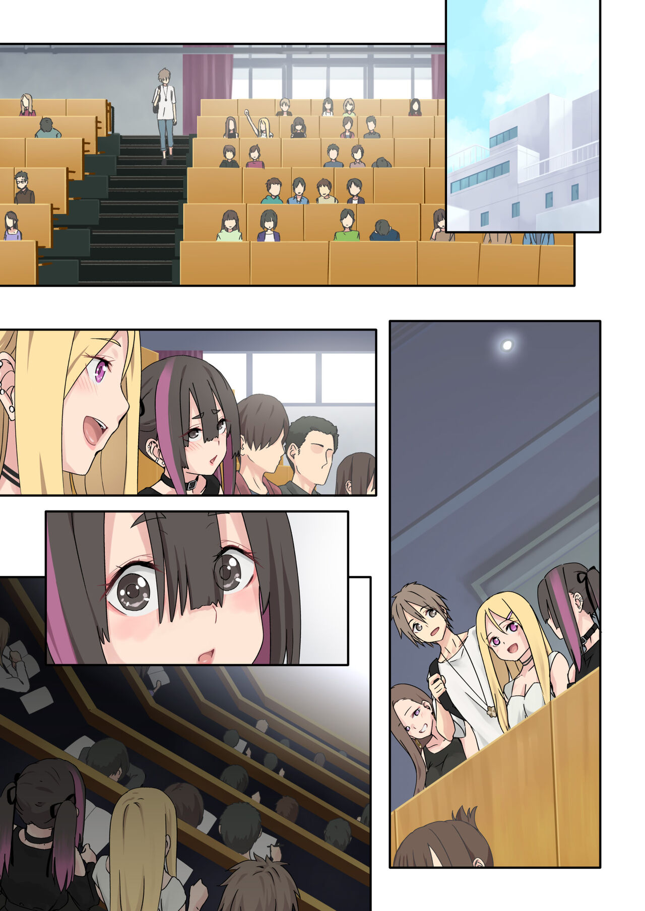 [TJ_studio (Toji)] Gal Camp ~Circle o Tsukuttara Onnanoko Bakari Atsumatte Kita Hanashi~ [Chinese] 画像番号 126