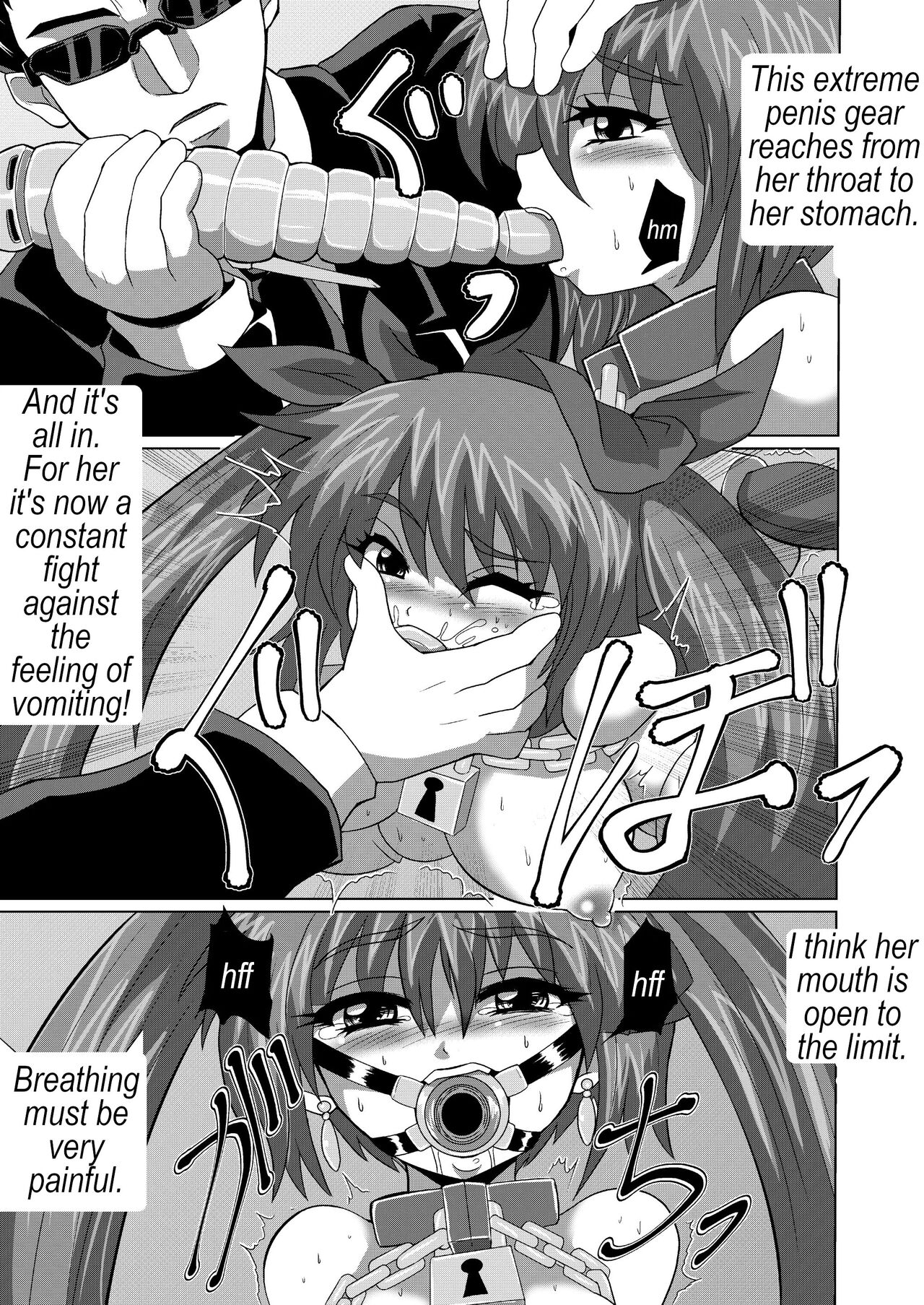 [Hiyashi Chuuka Owarimashita (Zuru)] Kanzen Kousoku Dasshutsu Magic de Shinkai 10,000m Kara Seikan Dekiru no ka⁉ | Escape Queen Juna - Can she survive a depth of 10,000 yards? [English] [Digital] imagen número 8