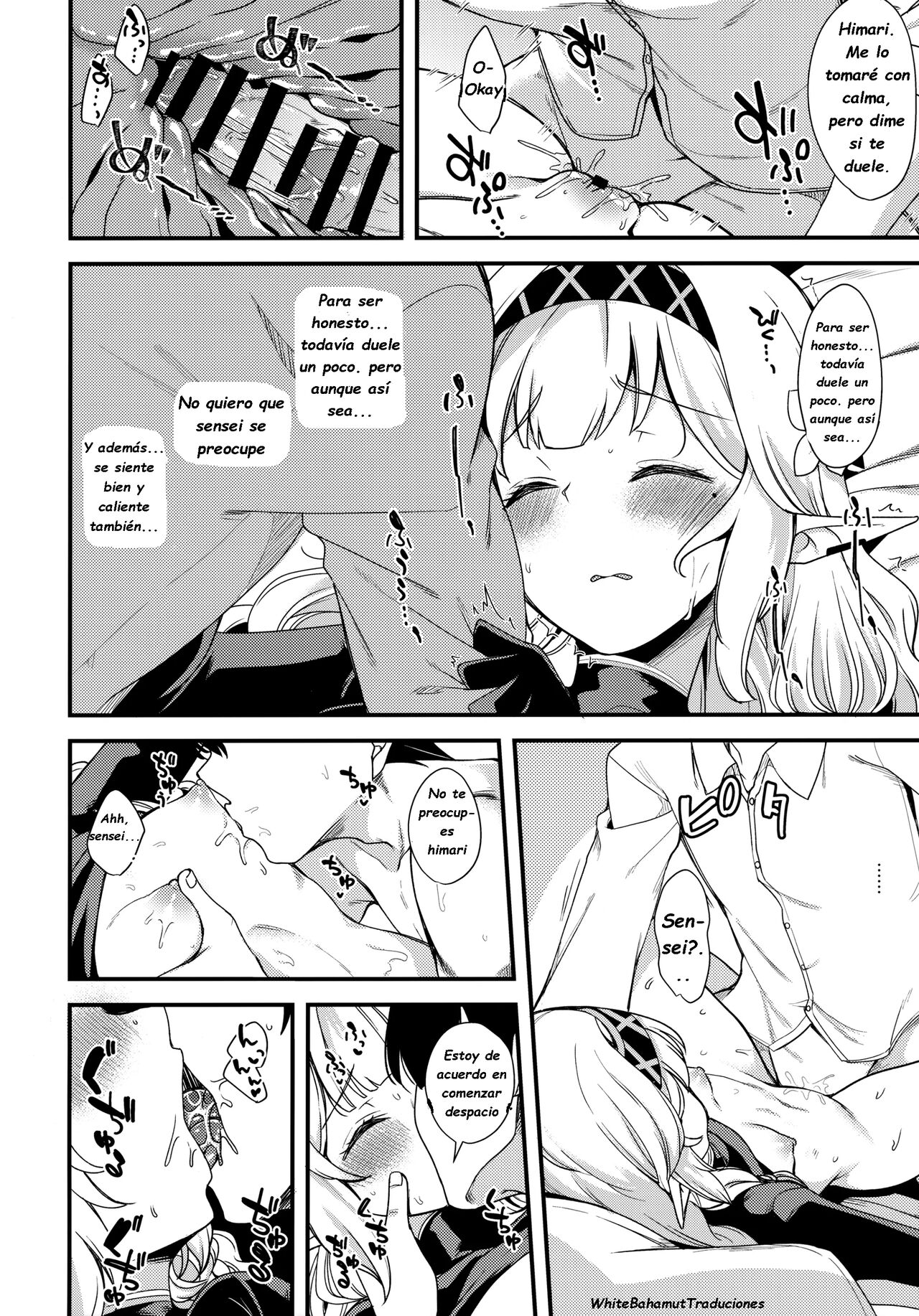 (Sensei no Archive 6) [Ryuukakusan Nodoame (Gokubuto Mayuge)] Aru Hi no Chou Tensai Ecchi Kei Byoujaku Bishoujo Hacker | Un supergenio de la belleza lasciva y delicada (Blue Archive) [Spanish] [White Bahamut Traducciones] Bildnummer 11