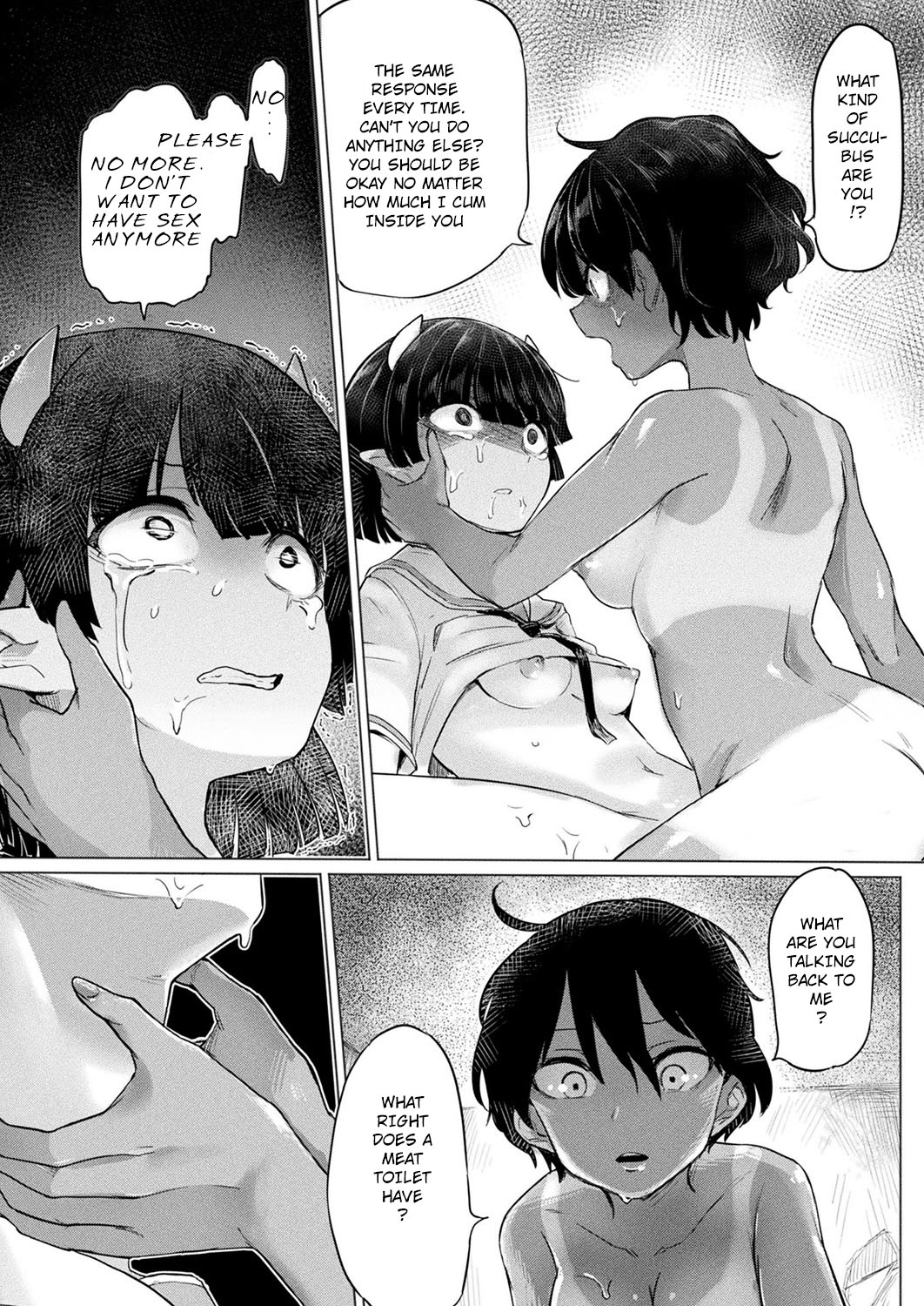 [Aomushi] Succubus-chan to Futanari Mahou | Futanari Magic with Succubus-chan (COMIC Unreal 2018-10 Vol. 75) [English] [Moon Technology Translations] [Digital] изображение № 12