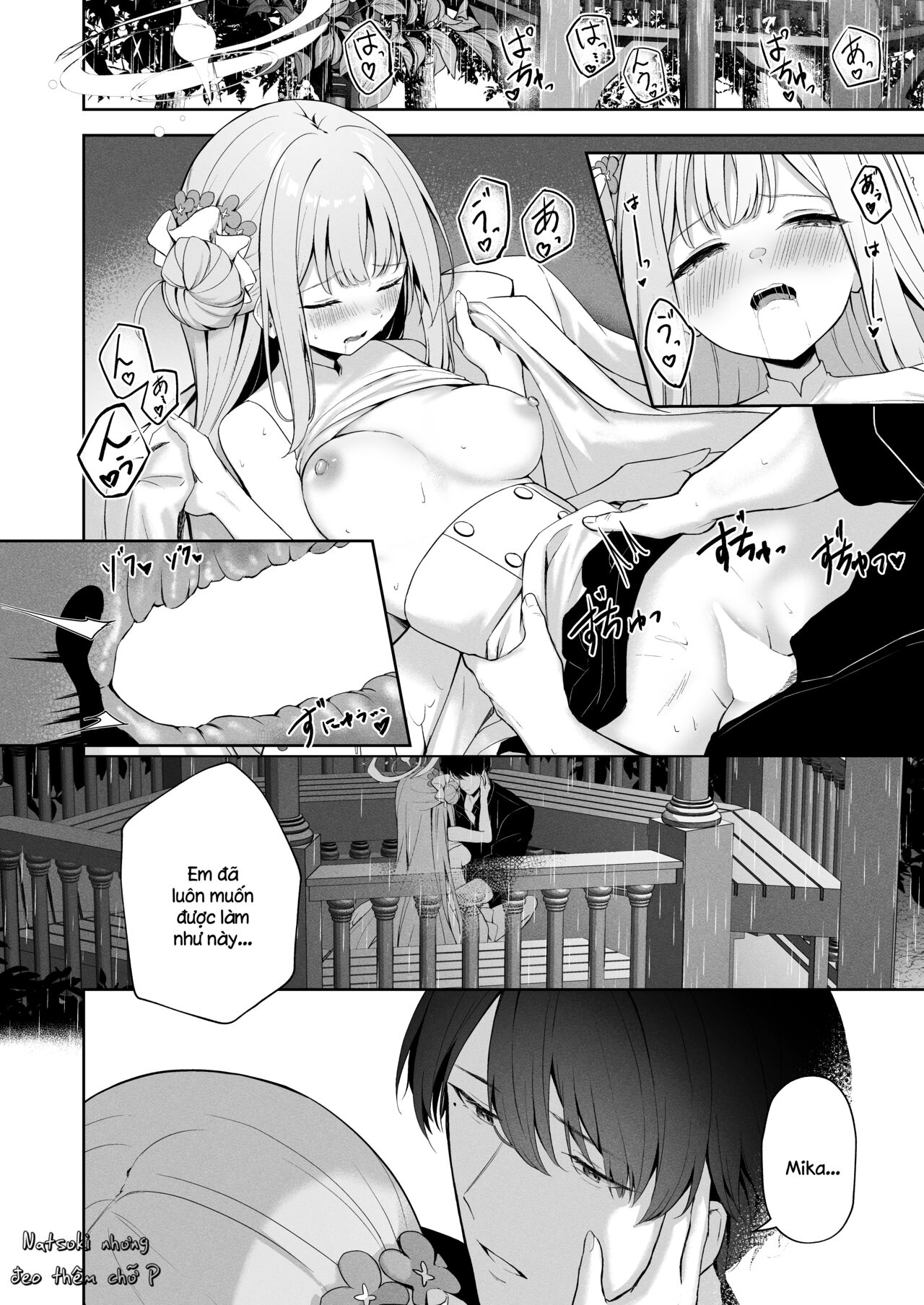 [HIGHLAND (Takashima Shoa)]  Mikazuki no Pierce Hole | Lỗ khuyên trăng khuyết (Blue Archive) [Tiếng Việt] [Digital] numero di immagine  26