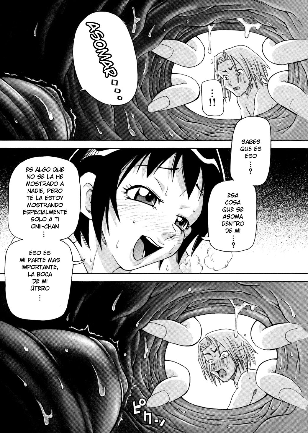 [John K. Pe-ta] Imouto Jigoku Pinku Furo | Baño rosa infernal de la hermanita (Chou Monzetsu Curriculum) [Spanish] [Decensored][Harenchi no Fansub] image number 11