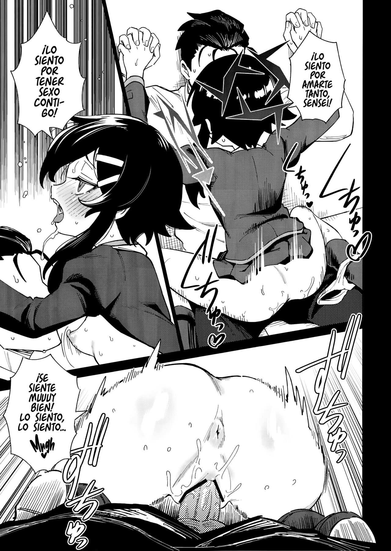 (C102) [Chouzankai (TER)] Sensei to Seito no Kankei tte Konna ni mo Open nanoo!? (Blue Archive) [Spanish] [Rakuen Translations] 画像番号 9