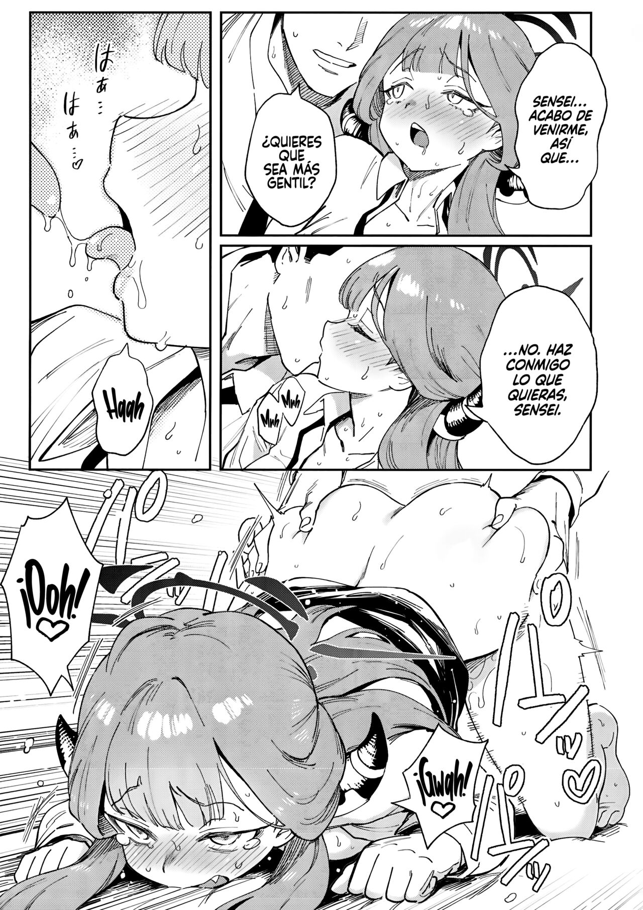 (C102) [Chouzankai (TER)] Sensei to Seito no Kankei tte Konna ni mo Open nanoo!? (Blue Archive) [Spanish] [Rakuen Translations] 画像番号 21