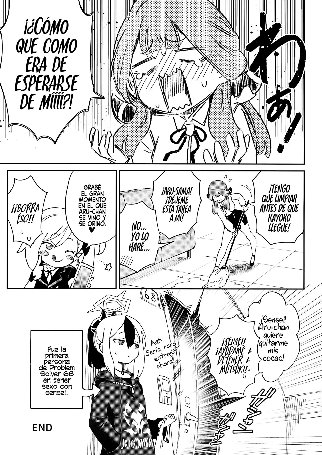 (C102) [Chouzankai (TER)] Sensei to Seito no Kankei tte Konna ni mo Open nanoo!? (Blue Archive) [Spanish] [Rakuen Translations] 画像番号 25