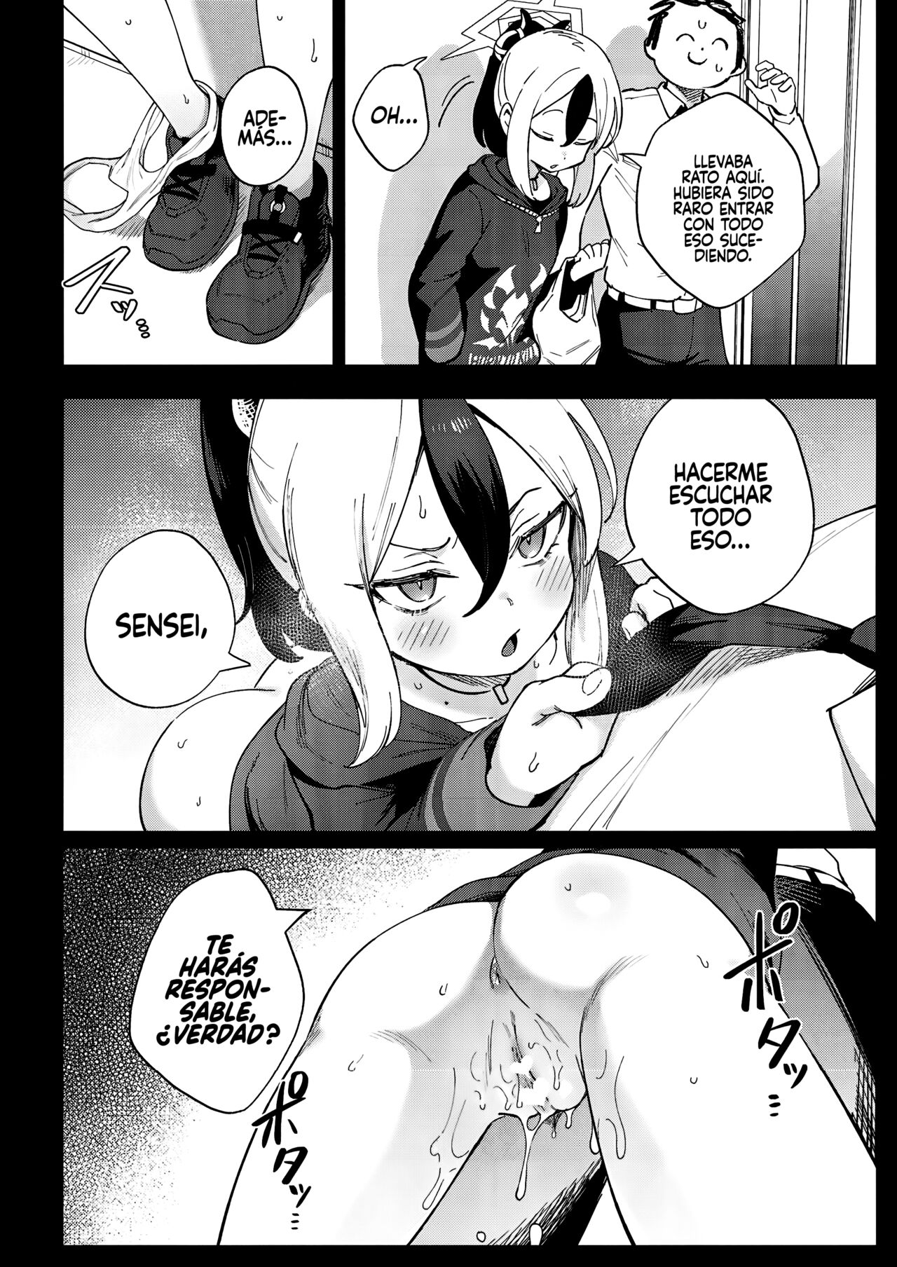 (C102) [Chouzankai (TER)] Sensei to Seito no Kankei tte Konna ni mo Open nanoo!? (Blue Archive) [Spanish] [Rakuen Translations] 画像番号 27