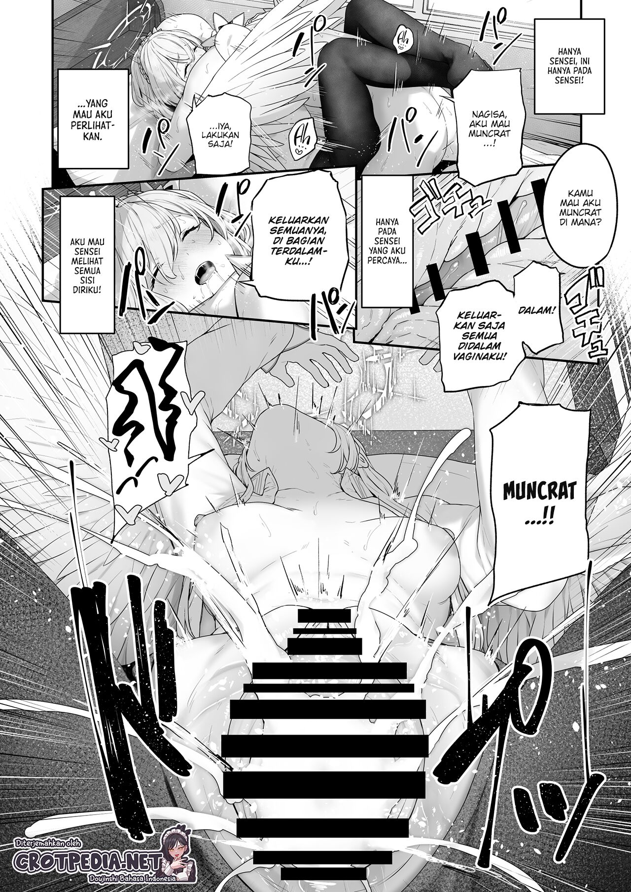 [Horumon Curry (Tobimura)] Watashitachi no Tea Party ga Sukebe na Hazu Arimasen!! (Blue Archive) [Indonesian] [CrotPedia] [Digital] image number 18