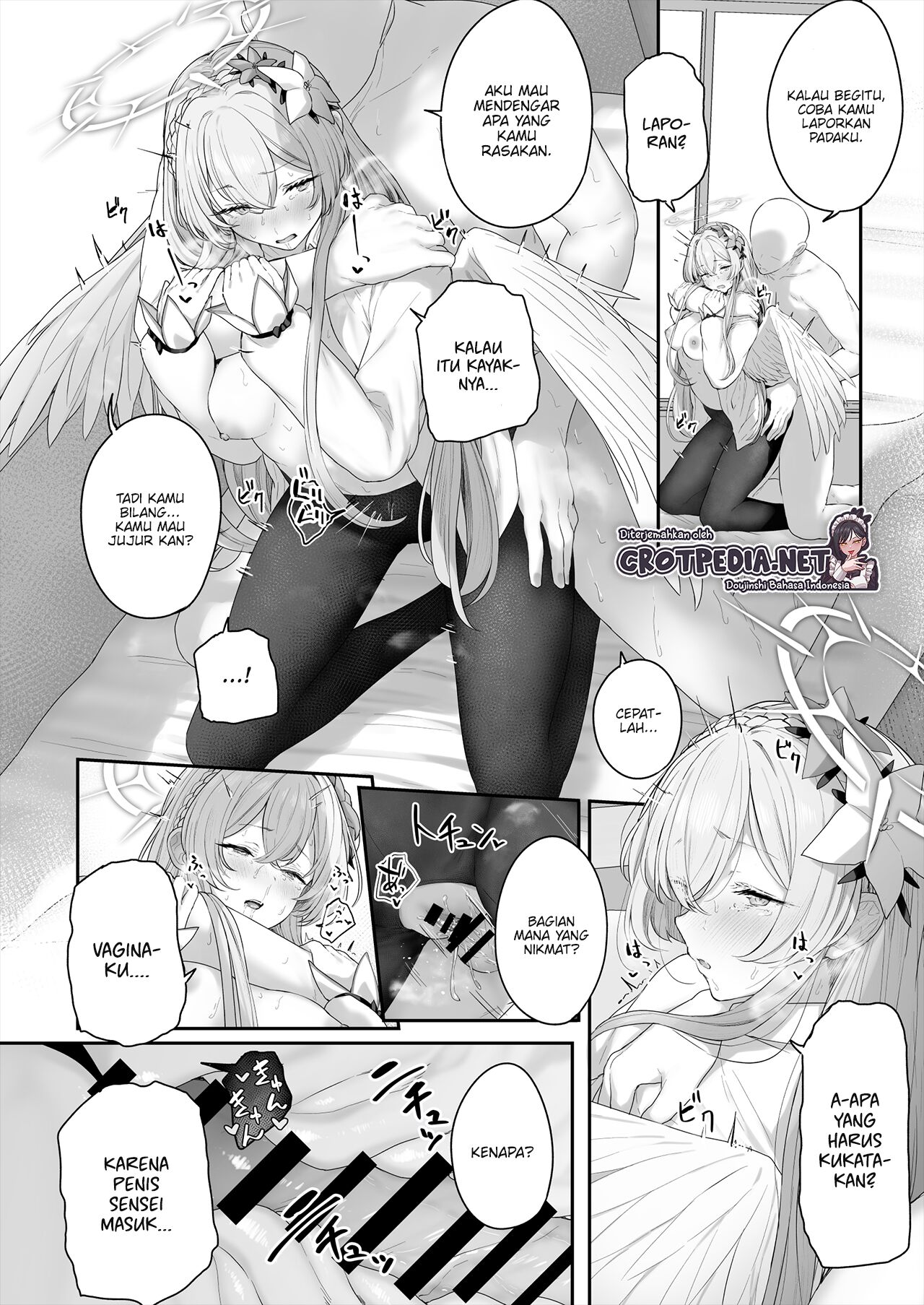 [Horumon Curry (Tobimura)] Watashitachi no Tea Party ga Sukebe na Hazu Arimasen!! (Blue Archive) [Indonesian] [CrotPedia] [Digital] image number 22