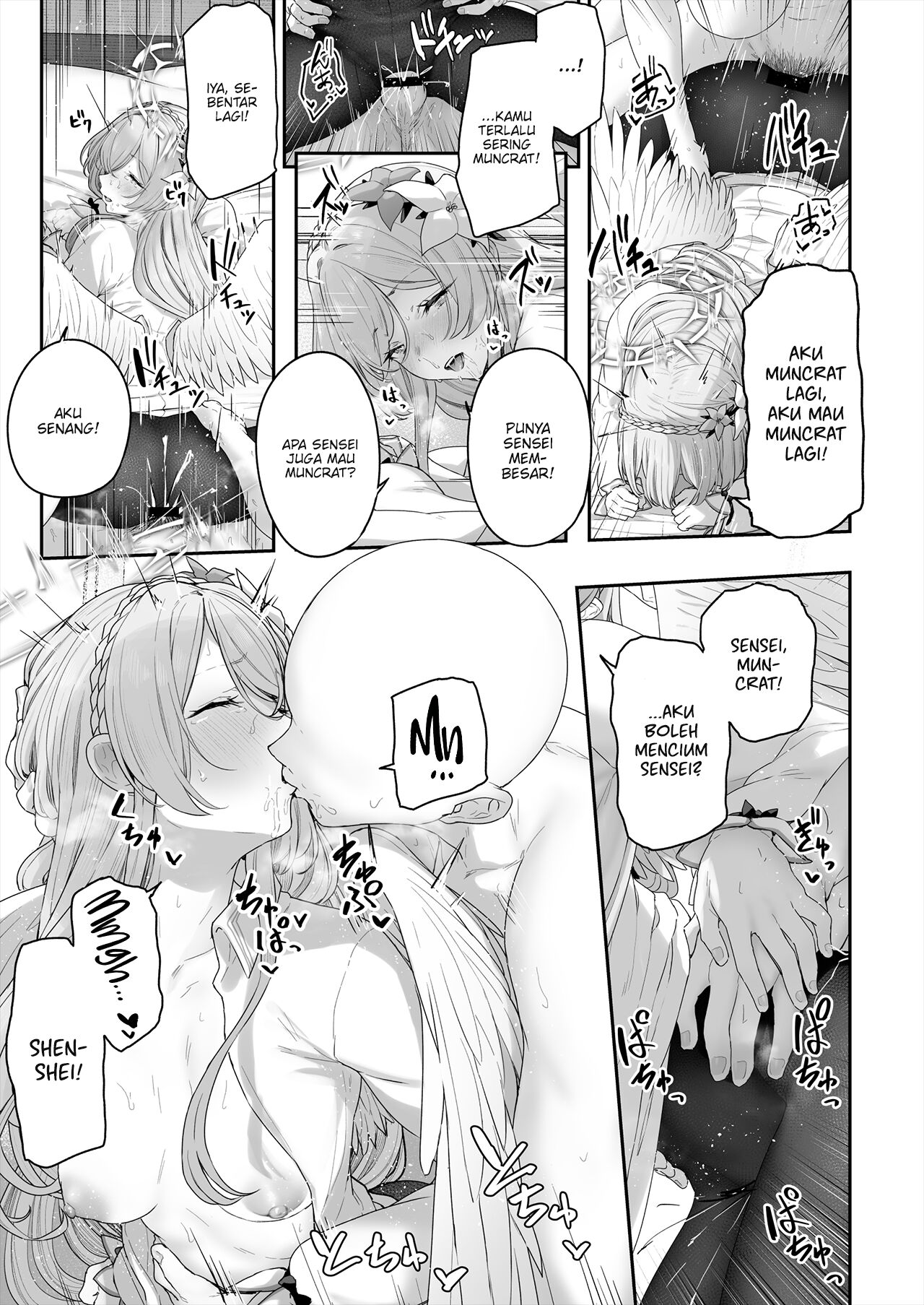 [Horumon Curry (Tobimura)] Watashitachi no Tea Party ga Sukebe na Hazu Arimasen!! (Blue Archive) [Indonesian] [CrotPedia] [Digital] image number 25