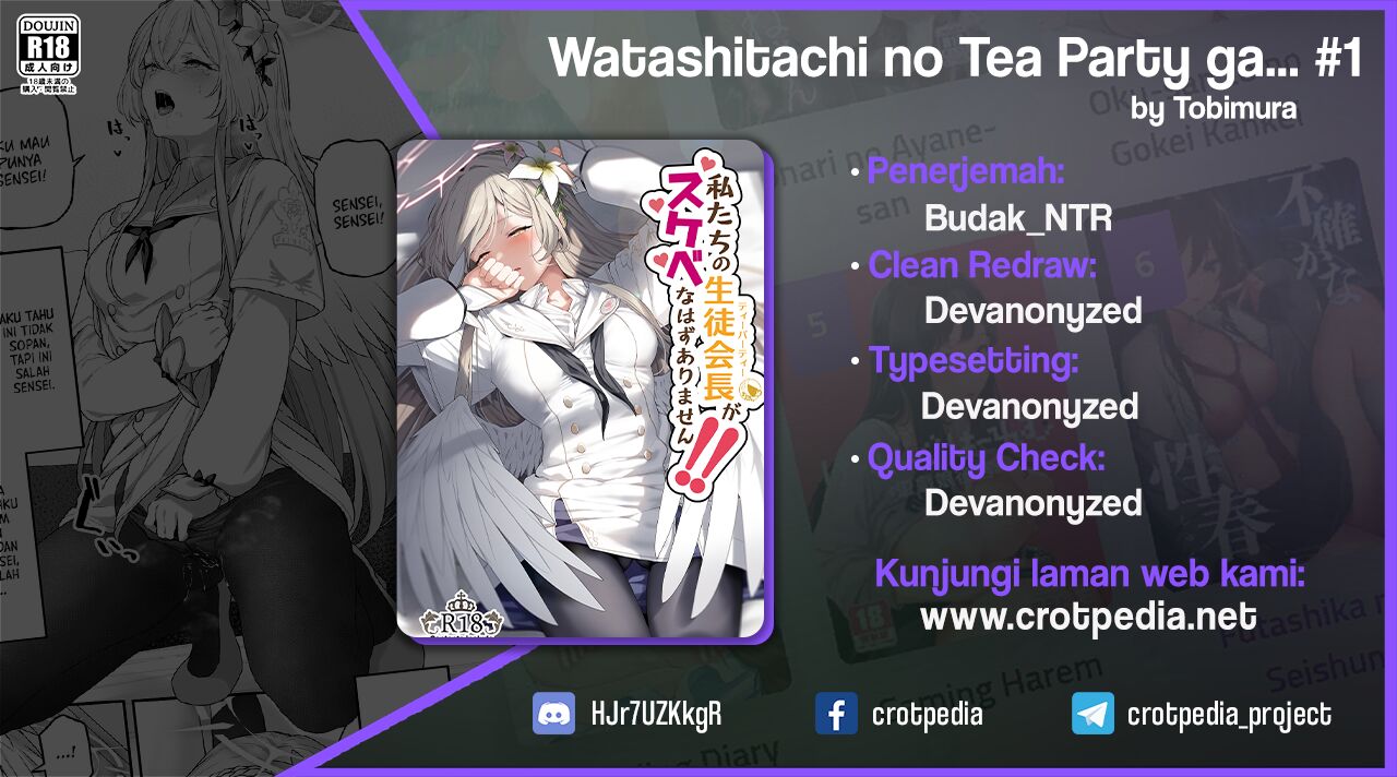 [Horumon Curry (Tobimura)] Watashitachi no Tea Party ga Sukebe na Hazu Arimasen!! (Blue Archive) [Indonesian] [CrotPedia] [Digital] image number 35