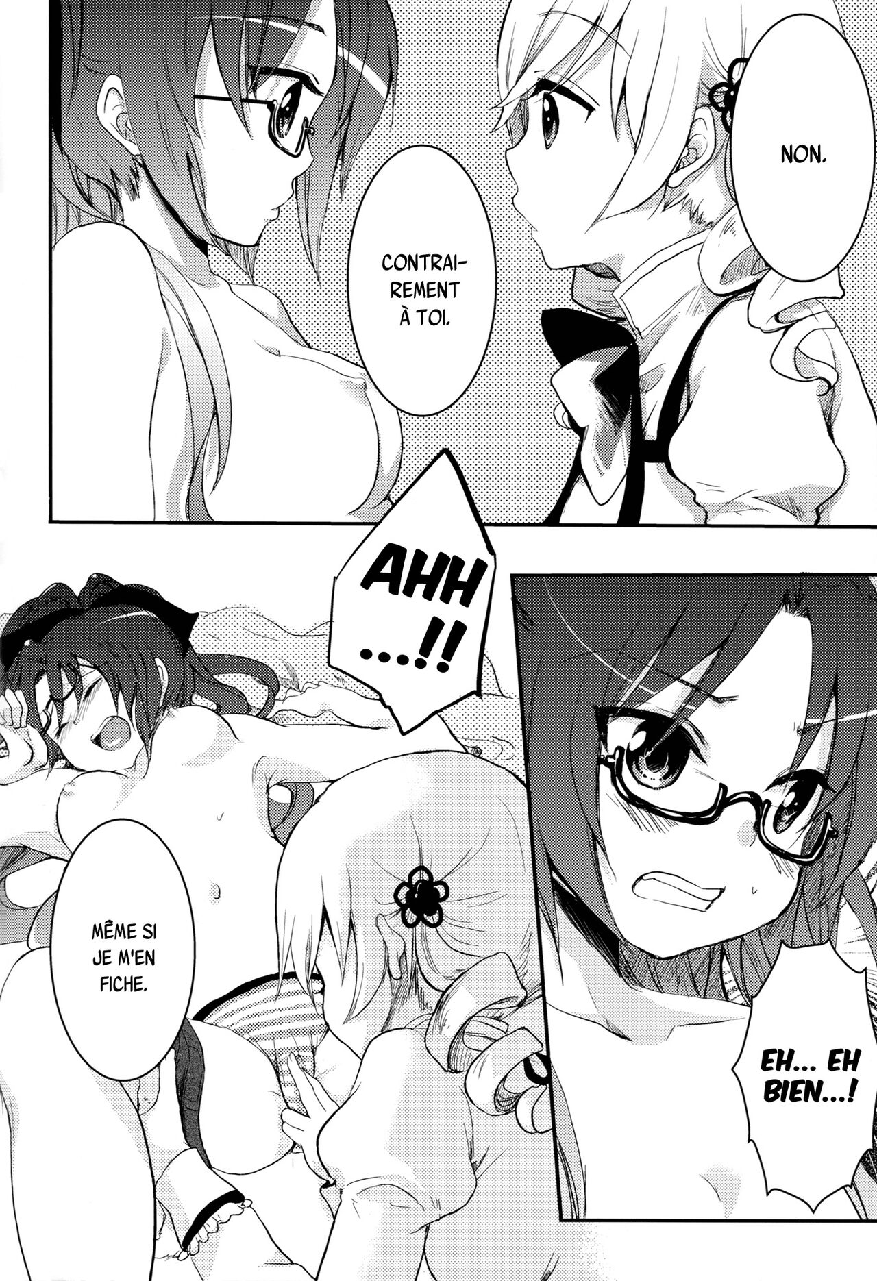 (C82) [Chikotsu Mania (Gouda Nagi)] Koshi-an ha? Tsubu-an ha? (Puella Magi Madoka Magica) [French] {SAXtrad} numero di immagine  13