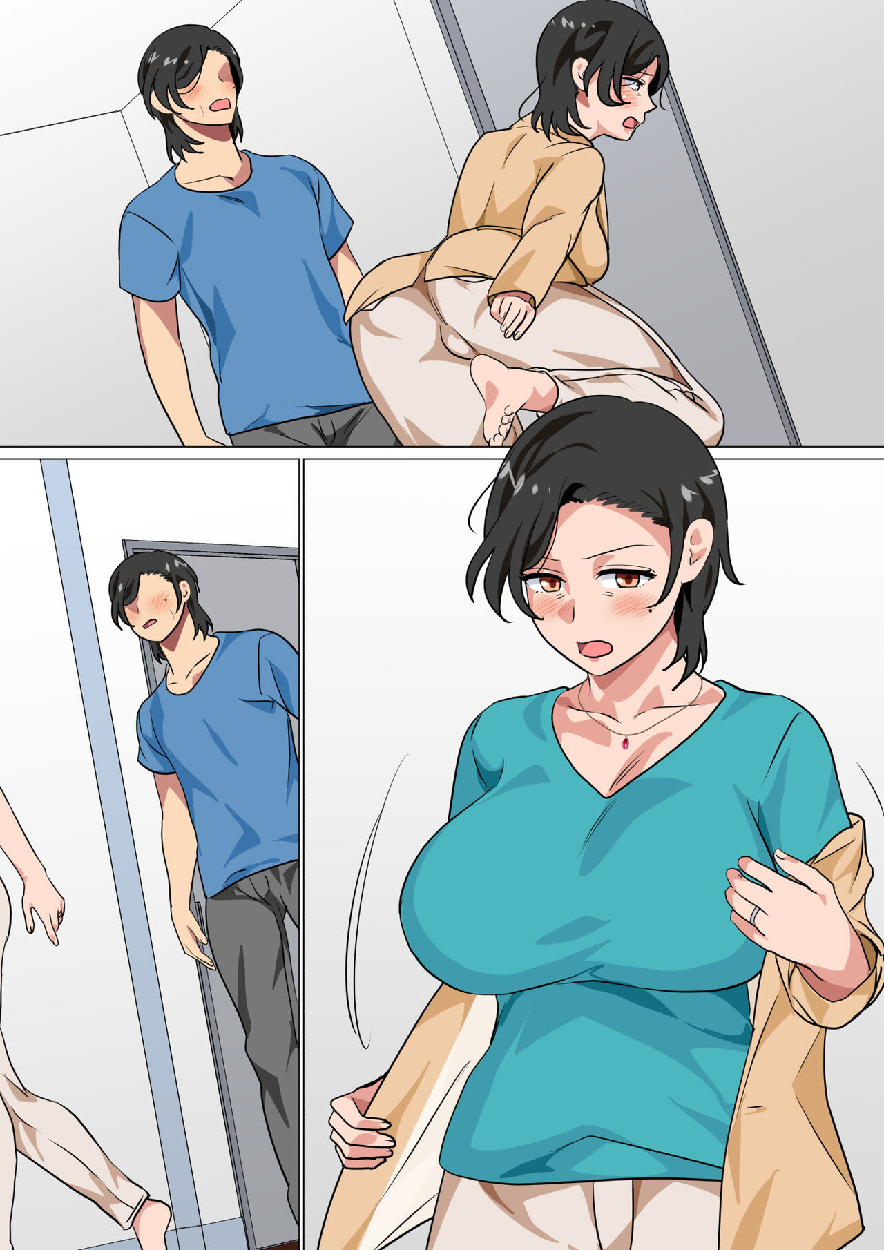 [Circle Spice] Hahaoya ni Kokuhaku Shitara Ichinichi dake Sex o Sasete Kureta Hanashi 2 [Chinese] 画像番号 68