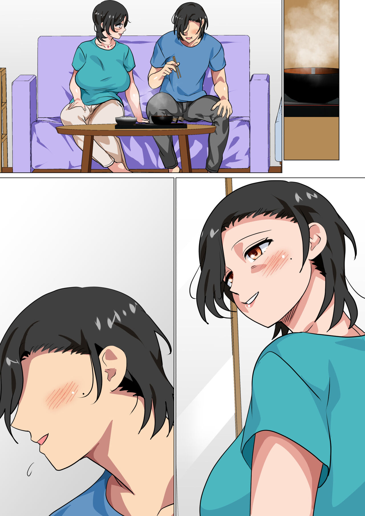 [Circle Spice] Hahaoya ni Kokuhaku Shitara Ichinichi dake Sex o Sasete Kureta Hanashi 2 [Chinese] 画像番号 71