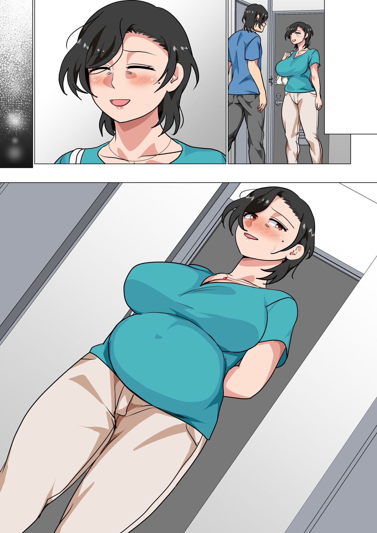 [Circle Spice] Hahaoya ni Kokuhaku Shitara Ichinichi dake Sex o Sasete Kureta Hanashi 2 [Chinese] 画像番号 111