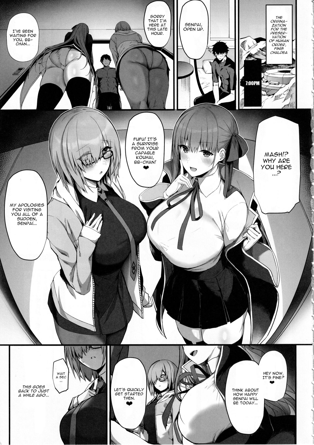 (C102) [Flock Blue (Blue_Gk)] Senpai Konomi no Kouhai ni Naremasu ka? (Fate/Grand Order) [English] [CGrascal] numero di immagine  4