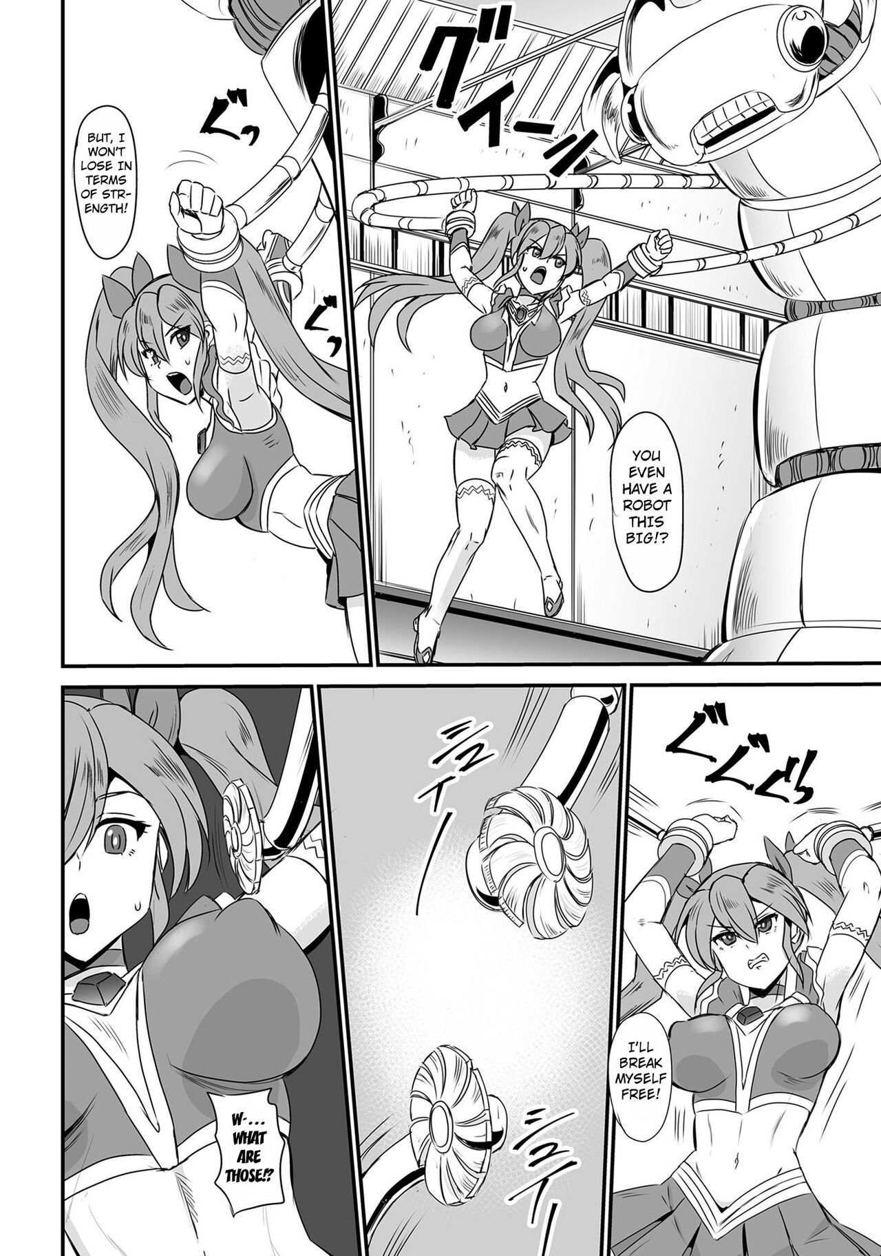 [Kanno Takashi ] Angel Break (Henshin Bishoujo Dai Pinch, Akuochi Zecchou Anthology Comic 3) [English] [Kuraudo] image number 4