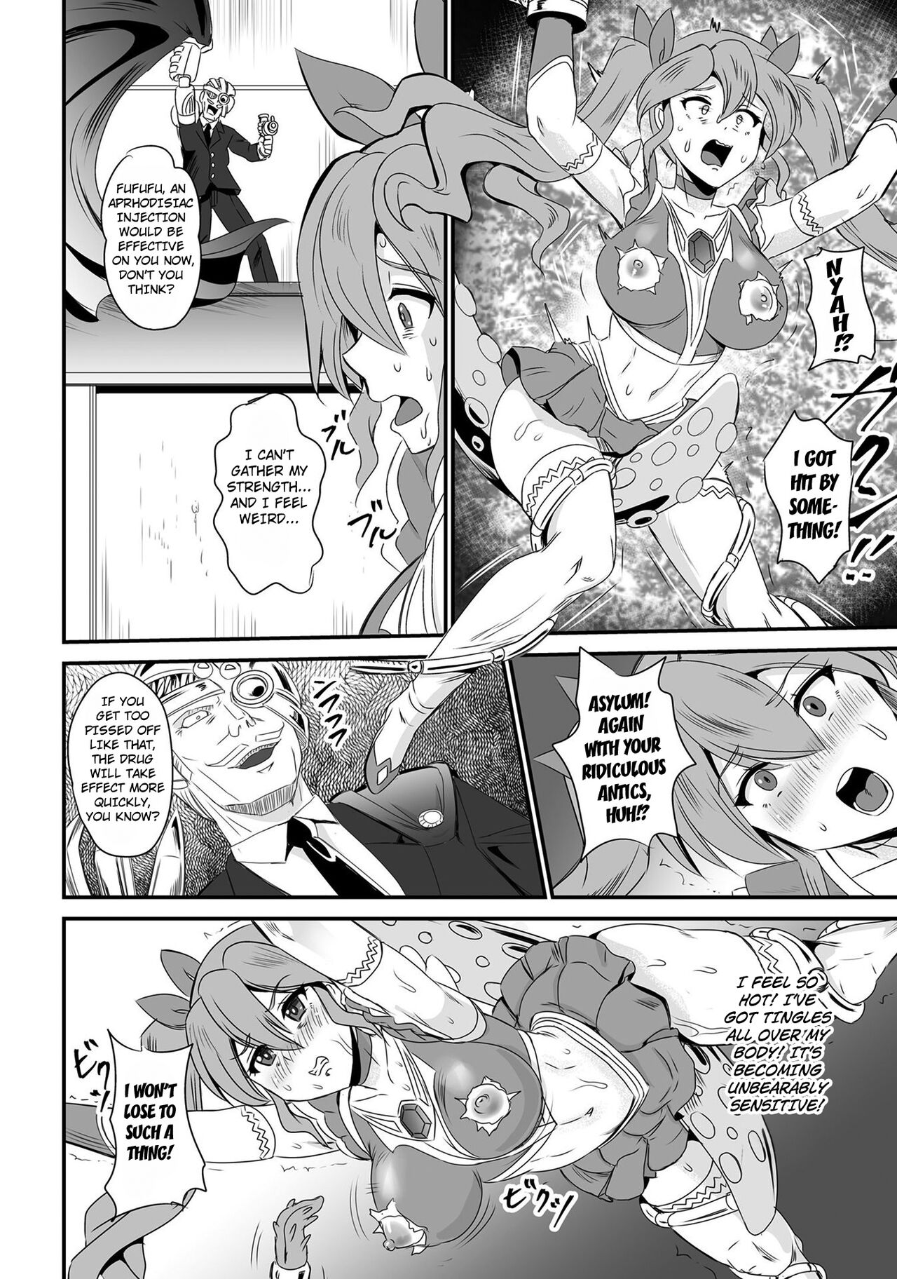 [Kanno Takashi ] Angel Break (Henshin Bishoujo Dai Pinch, Akuochi Zecchou Anthology Comic 3) [English] [Kuraudo] image number 10