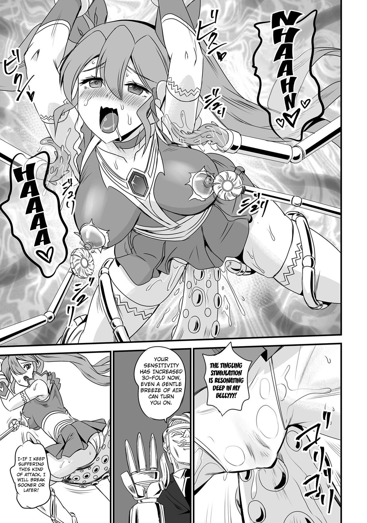 [Kanno Takashi ] Angel Break (Henshin Bishoujo Dai Pinch, Akuochi Zecchou Anthology Comic 3) [English] [Kuraudo] image number 11