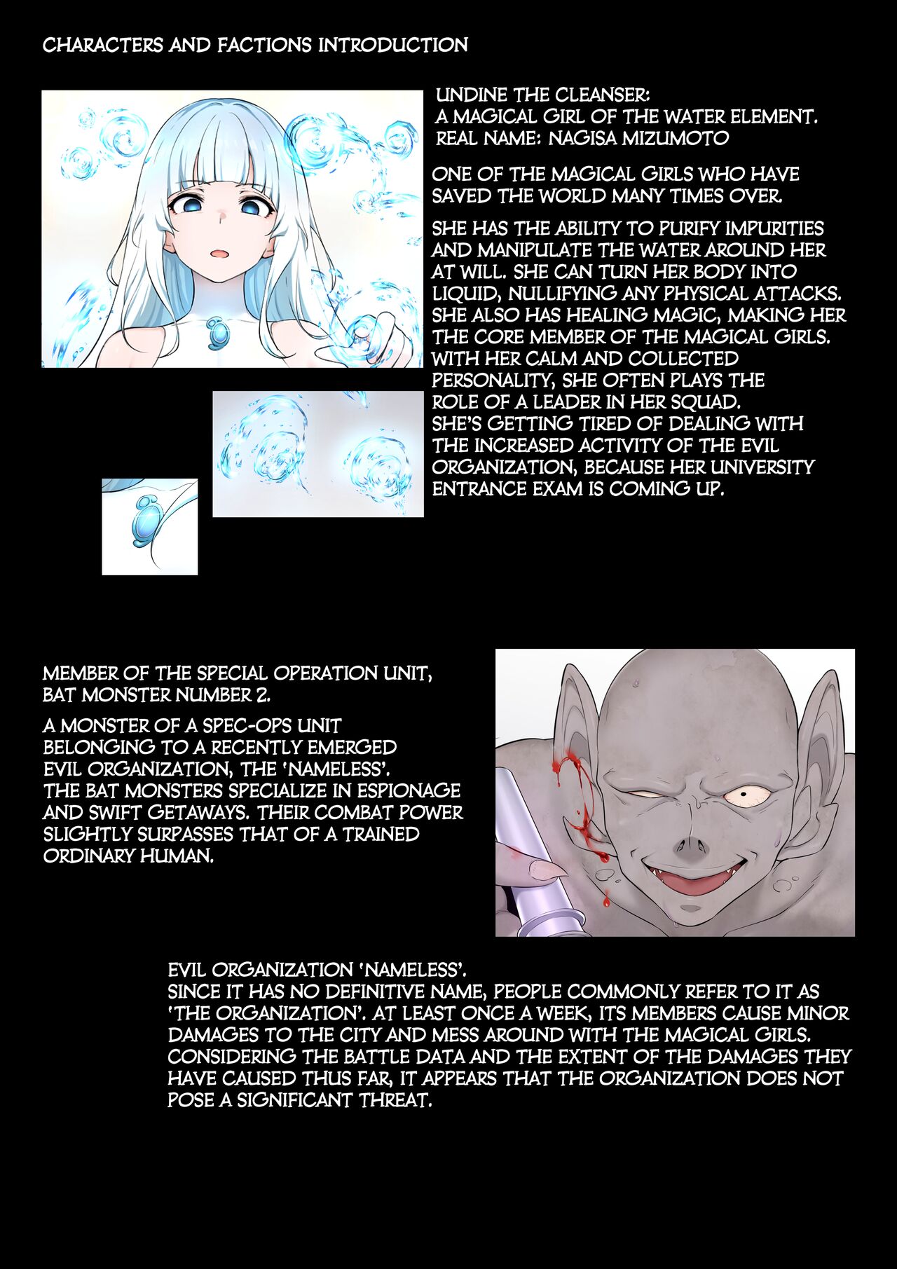 [Semakute Kurai (Kyouan)] Mizu no Mahou Shoujo VS Slime Kaijin [English] [Kuraudo] Bildnummer 1