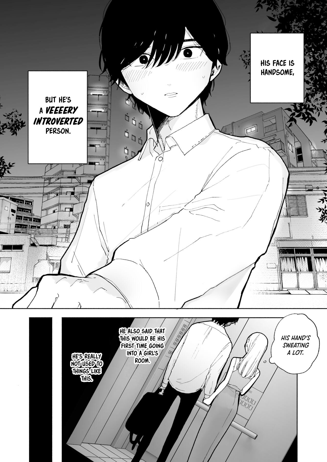 [THE Waidan (Pochitaro)] My Introverted Boyfriend Ryou-kun Wants to Please Me numero di immagine  4