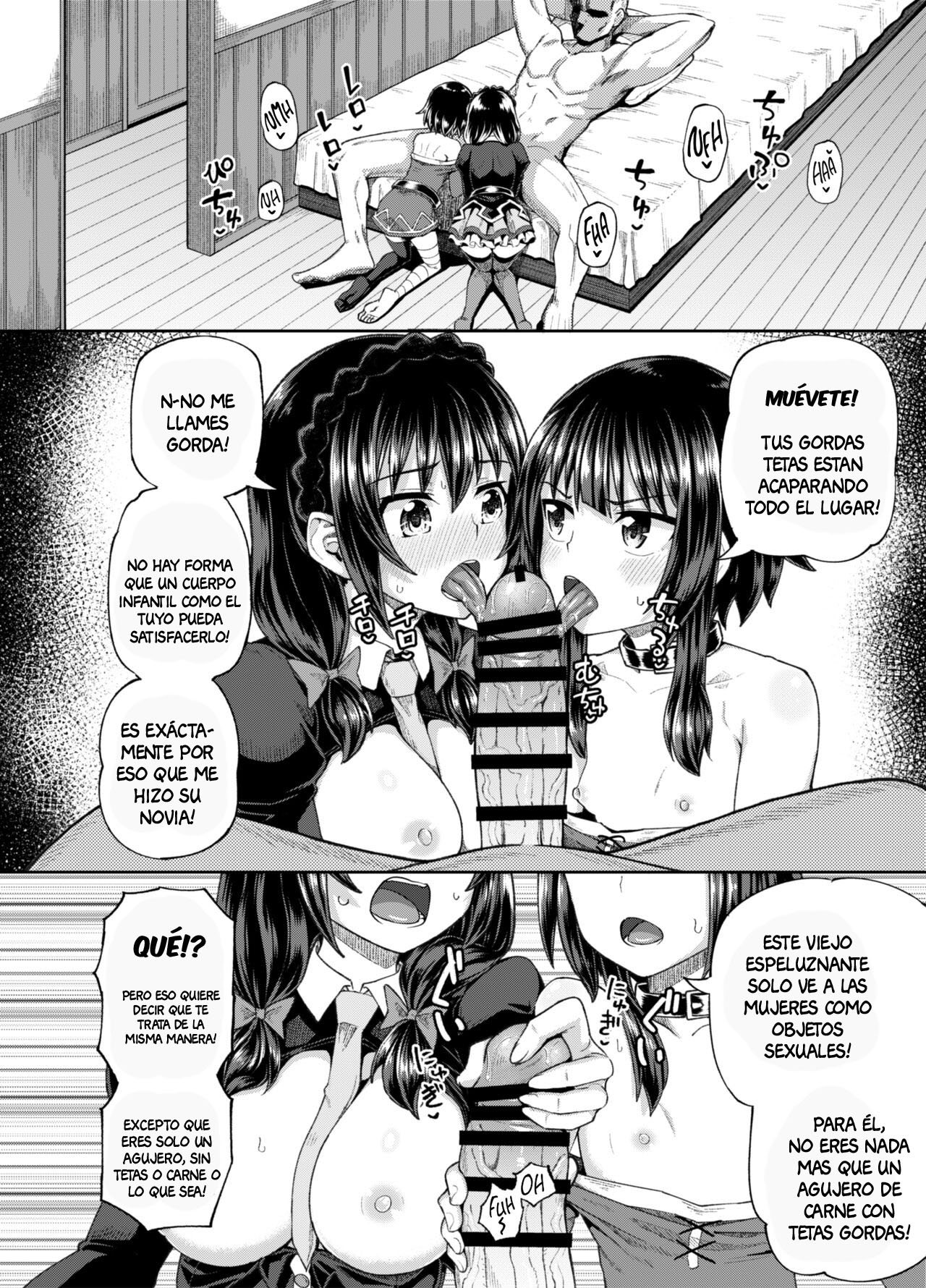 [Tonkotsu Fuumi (Poncocchan)] Bakuretsu Musume o Kanojo ni Shitara Yaru Koto nante Kimatteru! 2 (Kono Subarashii Sekai ni Syukufuku o!) [Spanis] [AnythinGscan] [Digital] 画像番号 17