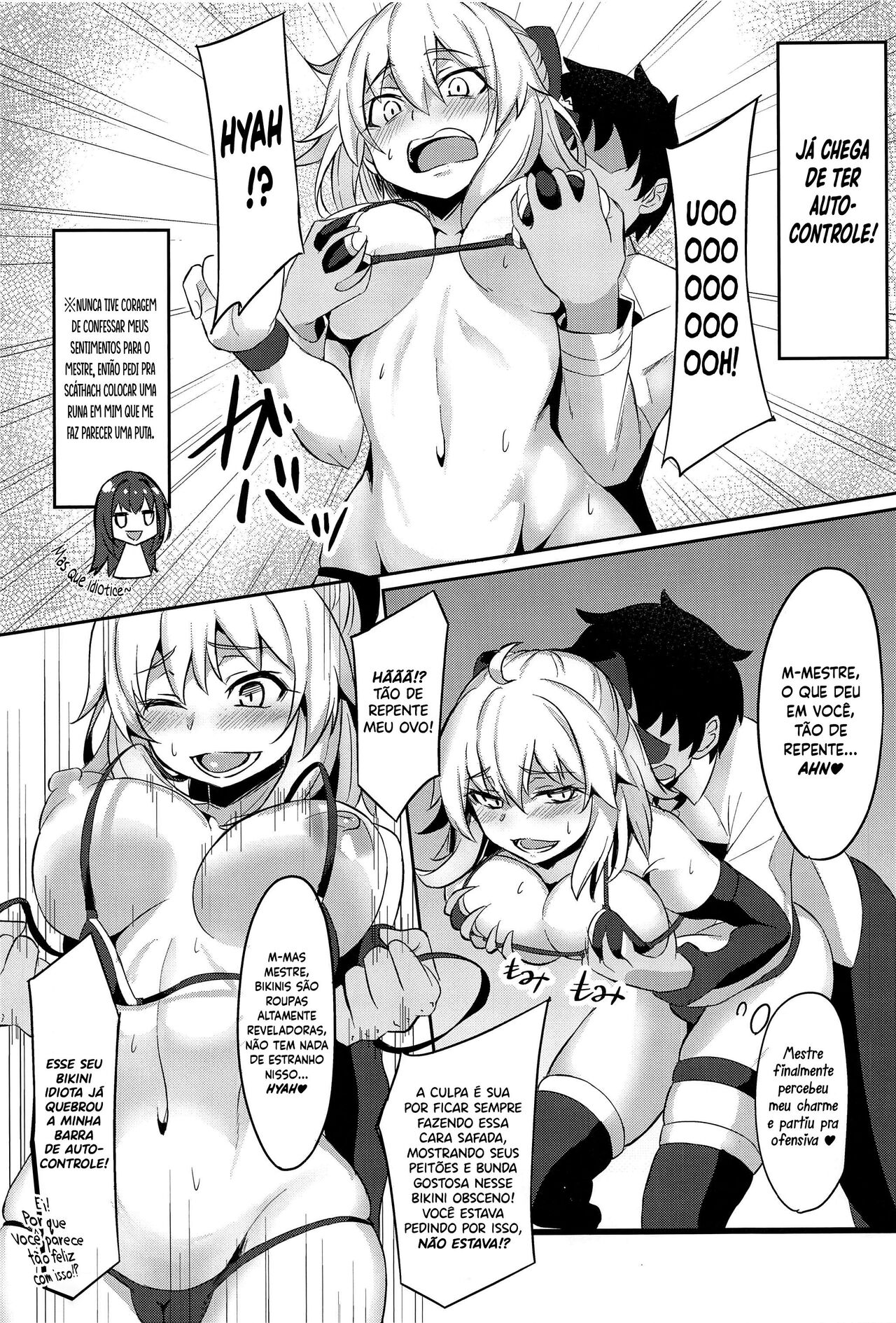 (C97) [Aruka Seya (Arkas)] Okitasanga Hnanoga Ikenainda!! (FateGrand Order) [Portuguese-BR] [Canavial] 图片编号 4