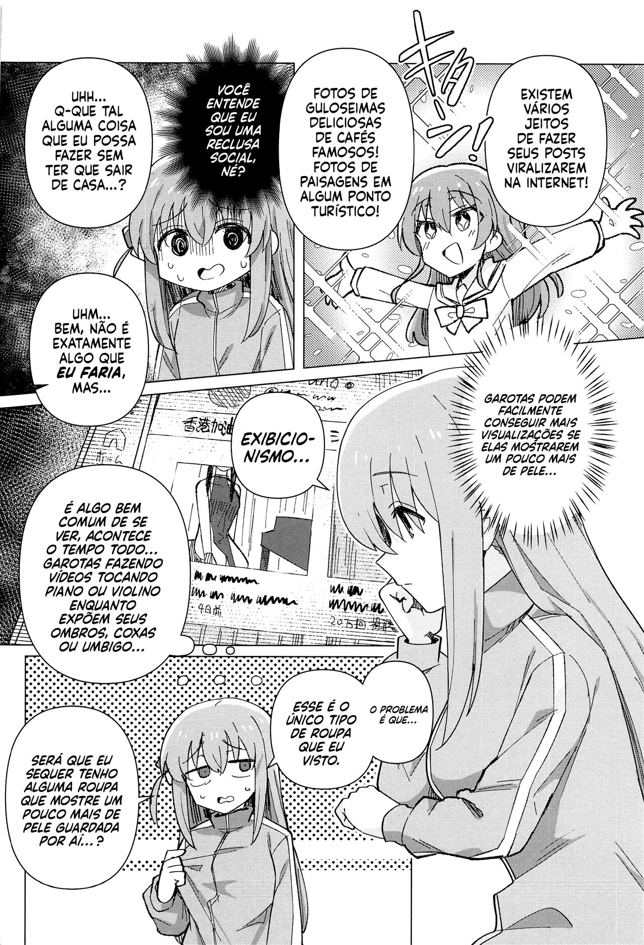 (C101) [Yakitori Teishoku (Toriyaro)] Shounin Yokkyuu | Fome de Likes (Bocchi the Rock!) [Portuguese-BR] [Canavial] image number 5