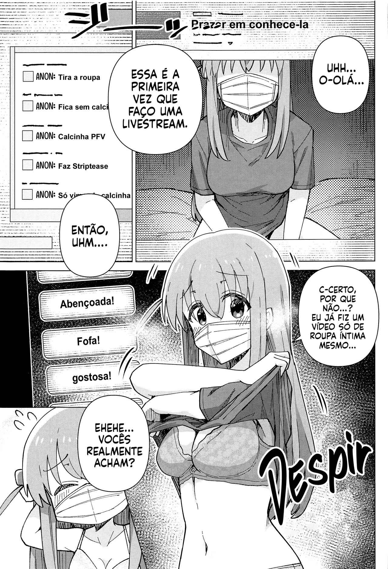 (C101) [Yakitori Teishoku (Toriyaro)] Shounin Yokkyuu | Fome de Likes (Bocchi the Rock!) [Portuguese-BR] [Canavial] image number 10