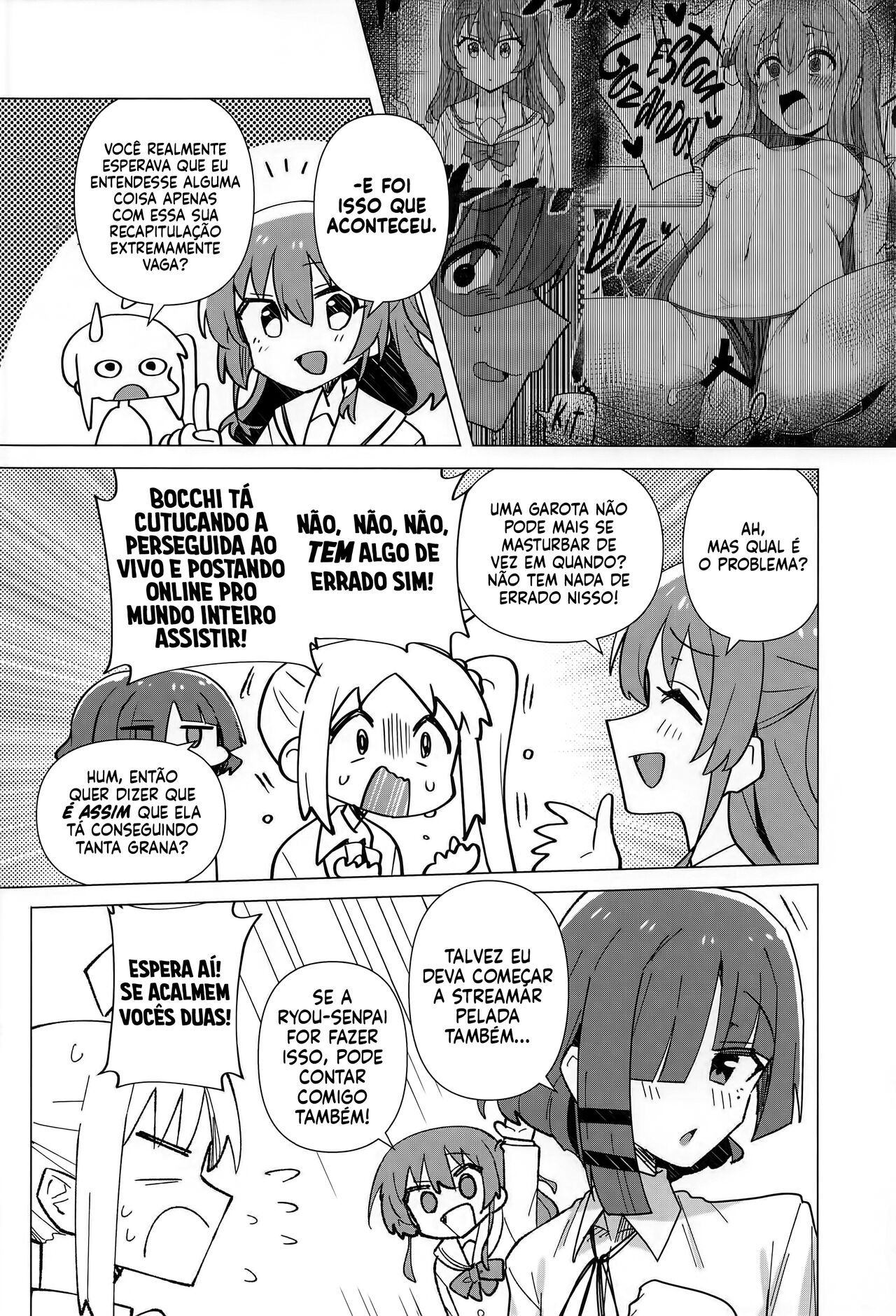 (Bocchi the Only!) [Yakitori Teishoku (Toriyaro)] Yokkyuu Fuman | Fome Insaciável (Bocchi the Rock!) [Portuguese-BR] [Canavial] 画像番号 3