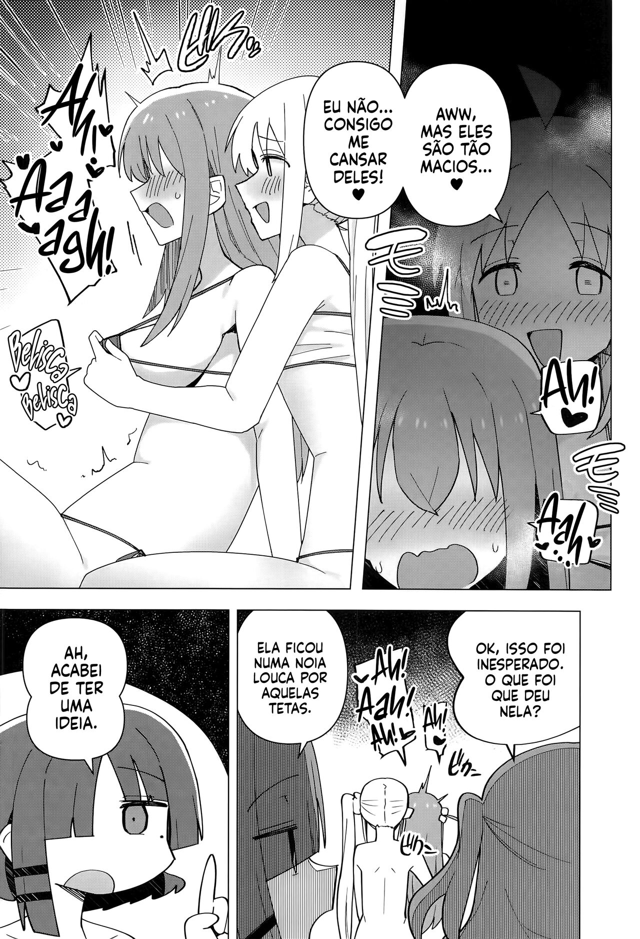 (Bocchi the Only!) [Yakitori Teishoku (Toriyaro)] Yokkyuu Fuman | Fome Insaciável (Bocchi the Rock!) [Portuguese-BR] [Canavial] 画像番号 11