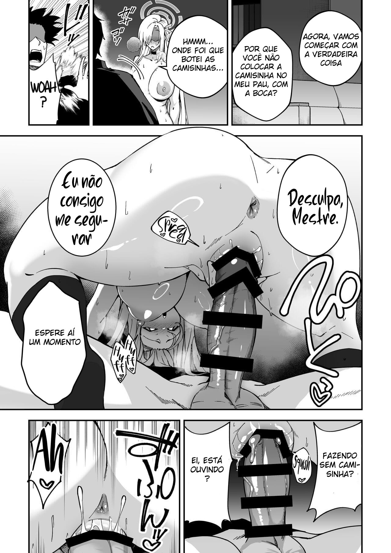 [Syunichi Kansuu (Syunichi)] Seito to Nakayoku Nareru Tatta Hitotsu no Houhou (Blue Archive) [Portuguese-BR] [Mundo Hentai] [Digital] image number 20