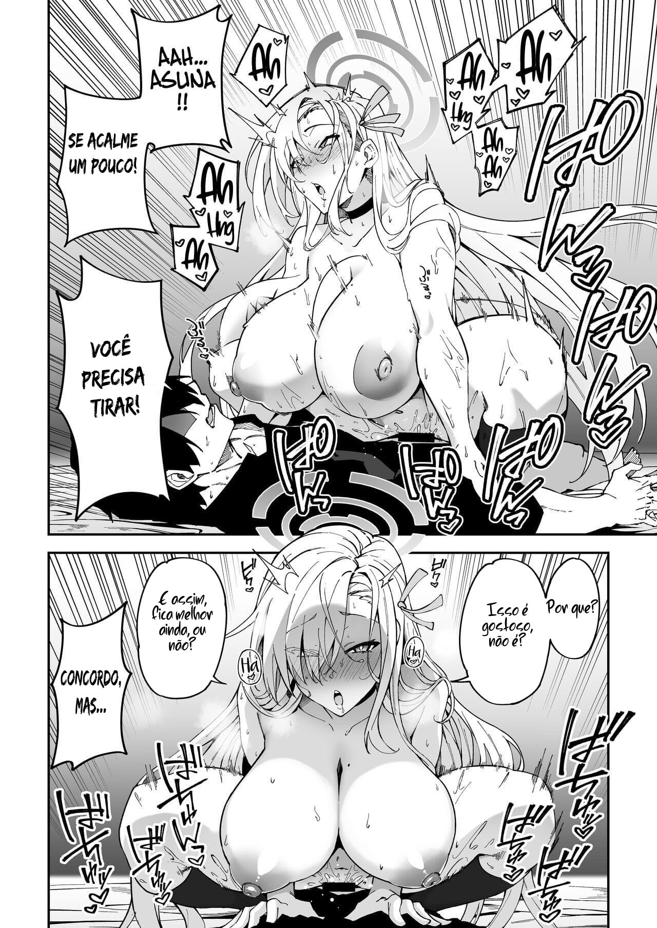 [Syunichi Kansuu (Syunichi)] Seito to Nakayoku Nareru Tatta Hitotsu no Houhou (Blue Archive) [Portuguese-BR] [Mundo Hentai] [Digital] image number 21