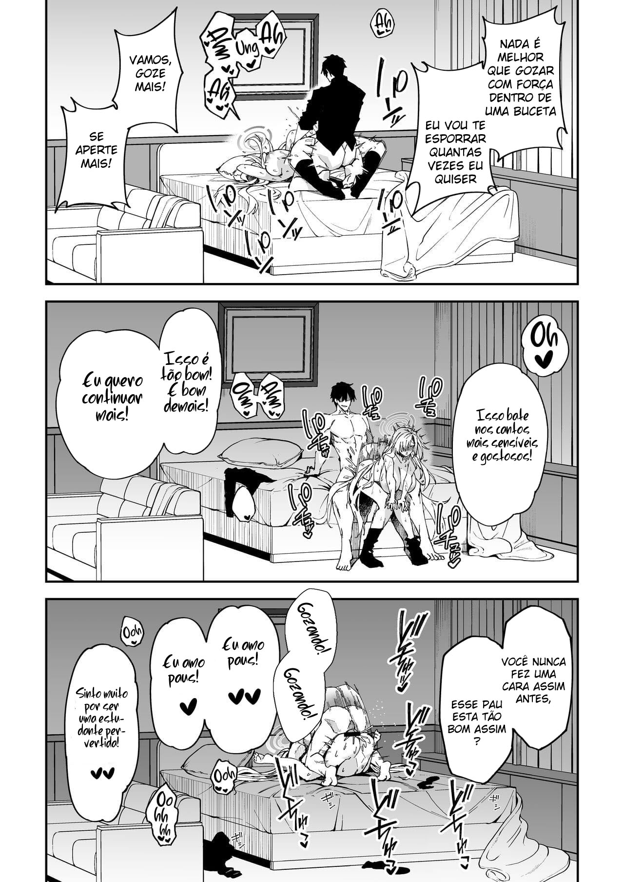 [Syunichi Kansuu (Syunichi)] Seito to Nakayoku Nareru Tatta Hitotsu no Houhou (Blue Archive) [Portuguese-BR] [Mundo Hentai] [Digital] image number 27