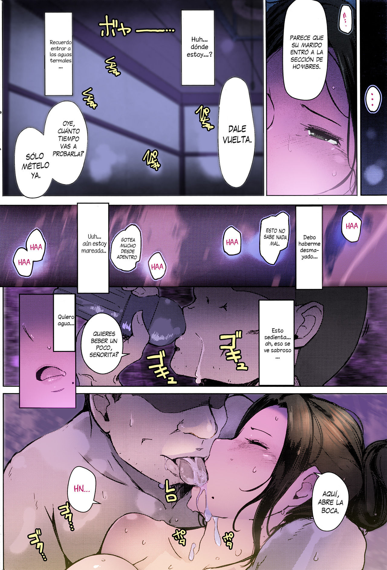 [Arakure] Hitouzuma | Esposa secreta de las aguas termales (COMIC HOTMILK 2016-08) [Spanish] [XHentai95] [Colorized] 이미지 번호 8