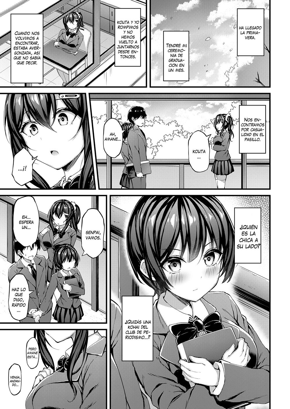 [Mofurentei (Xe)] Kanojo ga Separate o Matou Riyuu -Watashi no Oji-san ni Sasageru Seishun Iro no Separate- [Spanish] [Digital] 画像番号 22