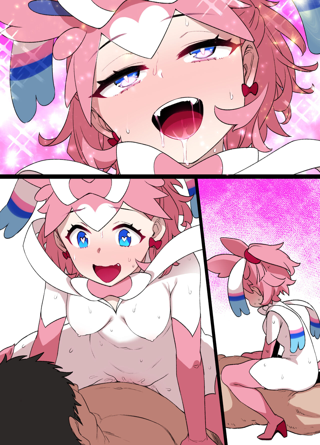 [Kusayarou] [Kaiteiban] Slave Ball Sennou Serena & Nymphia (Pokémon Journeys) изображение № 27