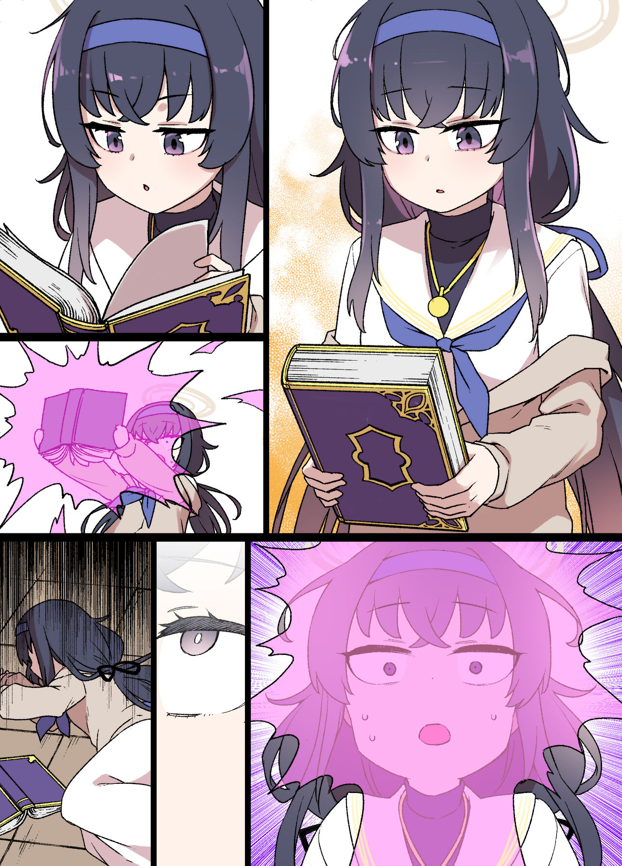 [Kusayarou] BluArch Sennou Ui & Koharu (Blue Archive) 이미지 번호 5